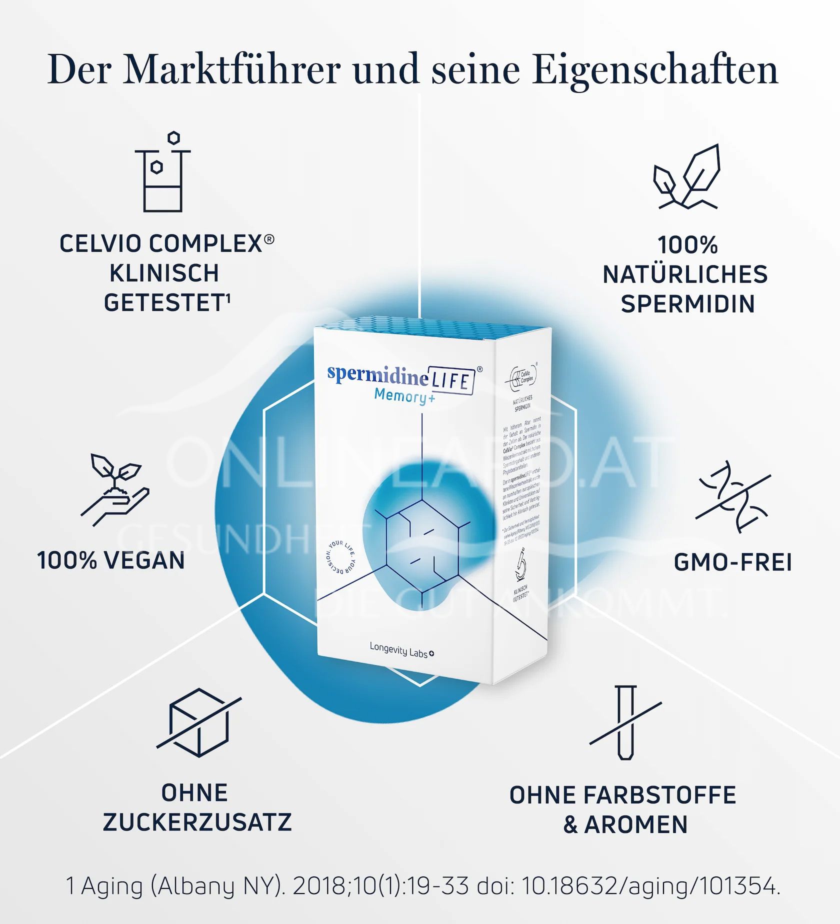 spermidineLIFE Memory+ capsules