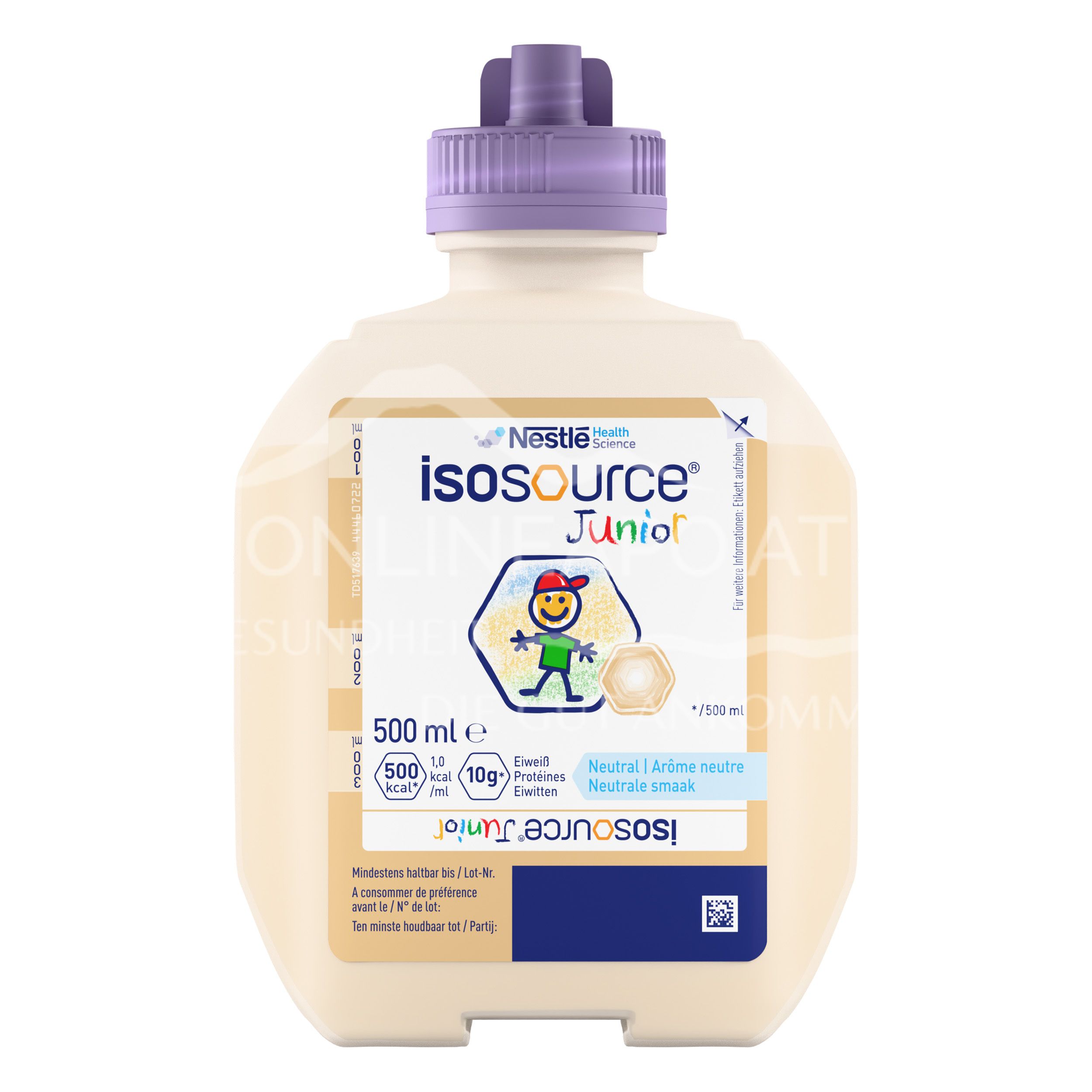 isosource® Junior normocaloric basic tube feed, 500 ml