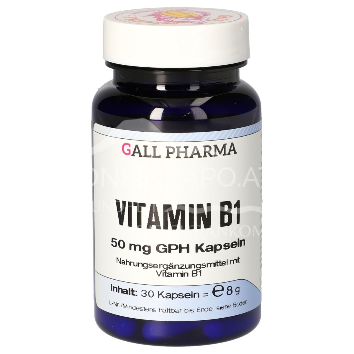 Gall Pharma Vitamin B1 50 mg capsules