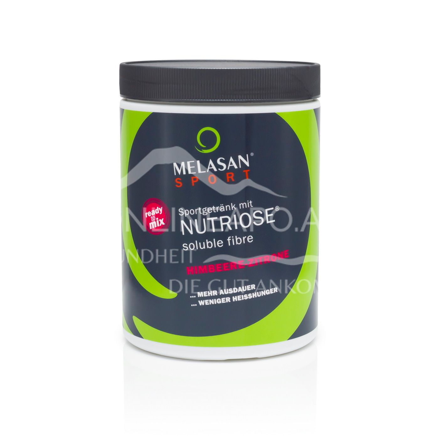 Melasan Sport sports drink with Nutriose powder raspberry-lemon
