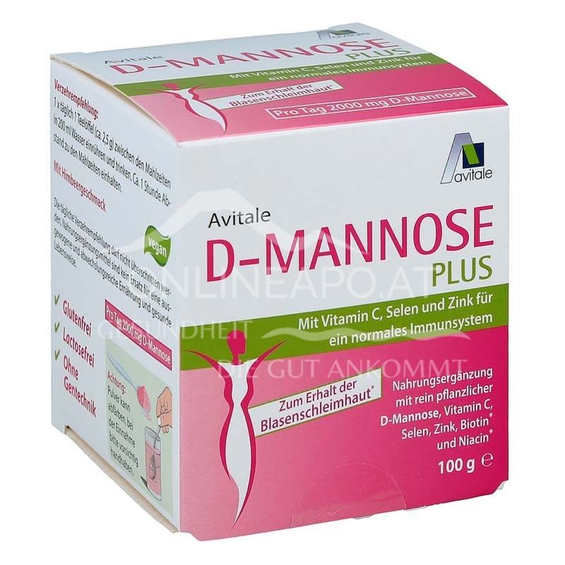 Avitale D-Mannose Plus Pulver
