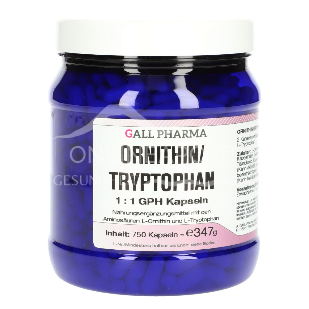 Gall Pharma Ornithine / Tryptophan 1:1 Capsules