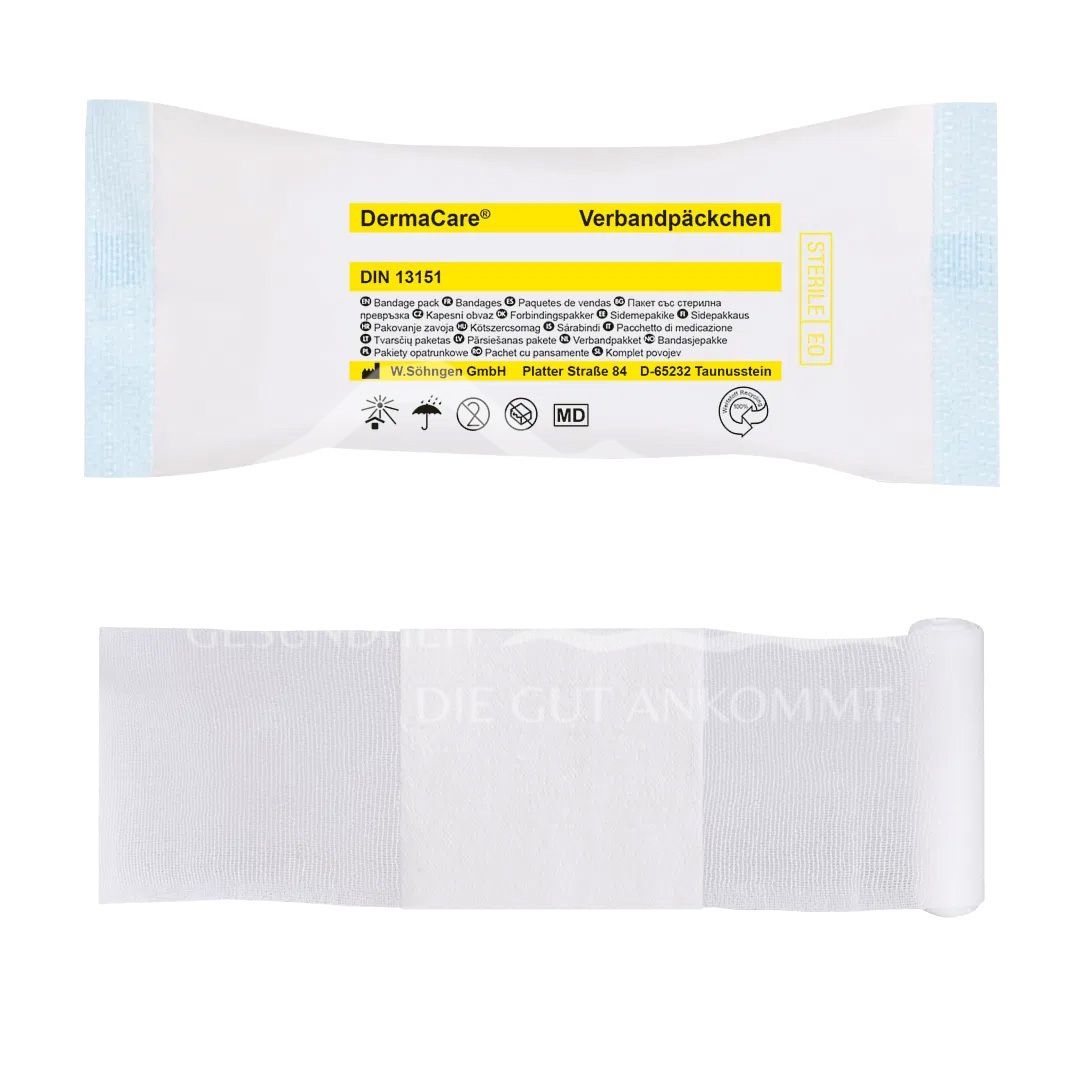 DermaCare® Verbandpäckchen DIN klein, steril