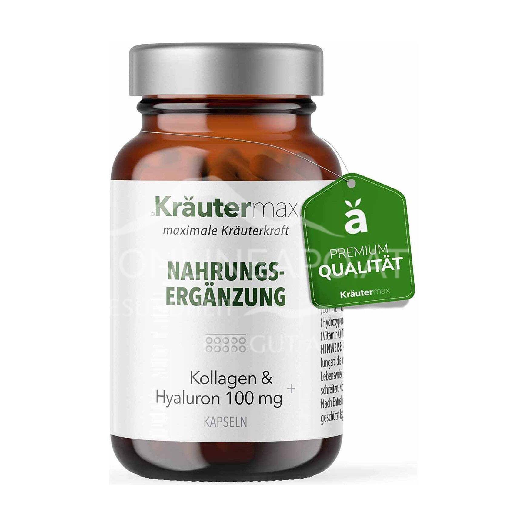 Kräutermax Kollagen Hyaluron Kapseln