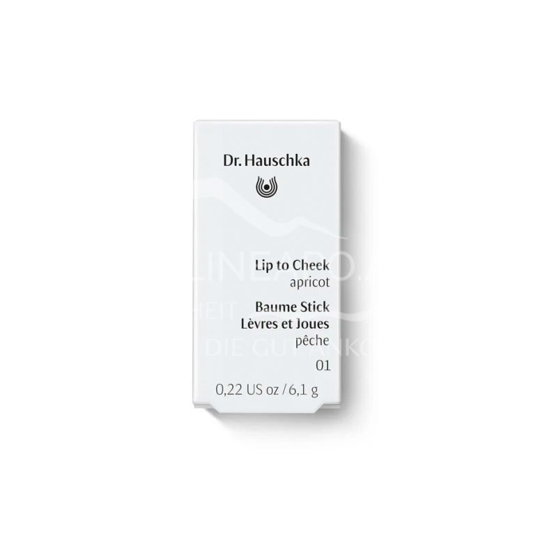 Dr. Hauschka Lip to Cheek Blush Stick – 01 apricot
