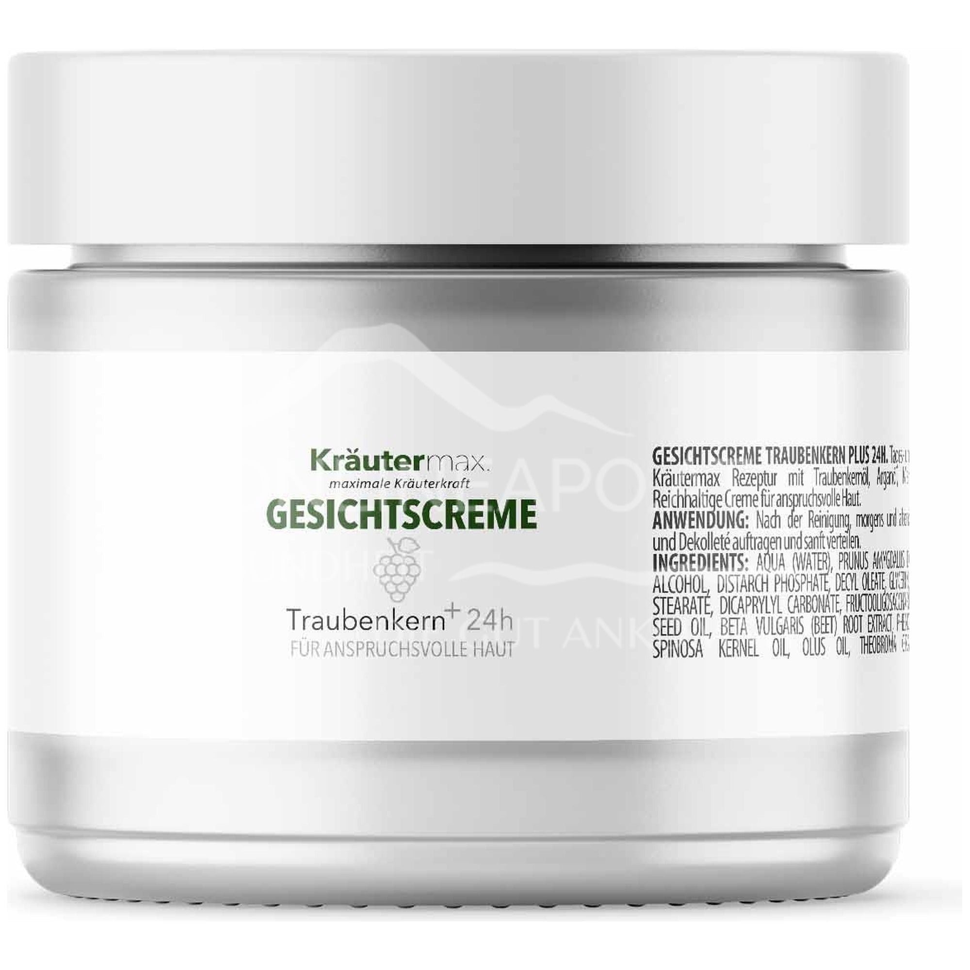Kräutermax Traubenkernöl Creme Gesichtscreme