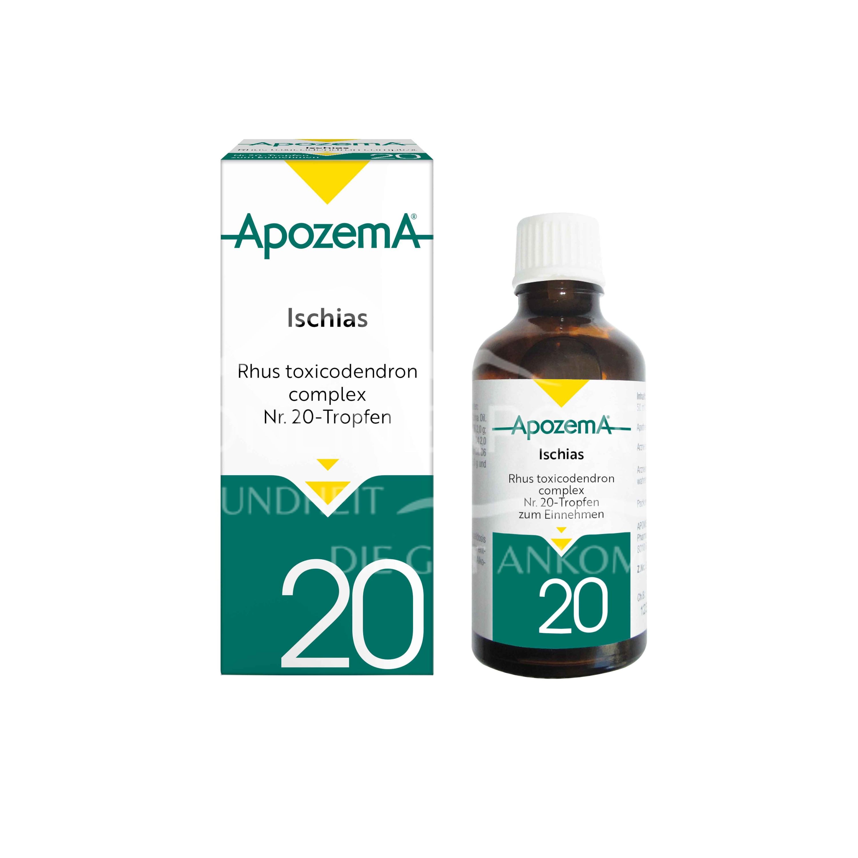 Apozema® Ischias Rhus toxicodendron complex Nr. 20 Tropfen zum Einnehmen