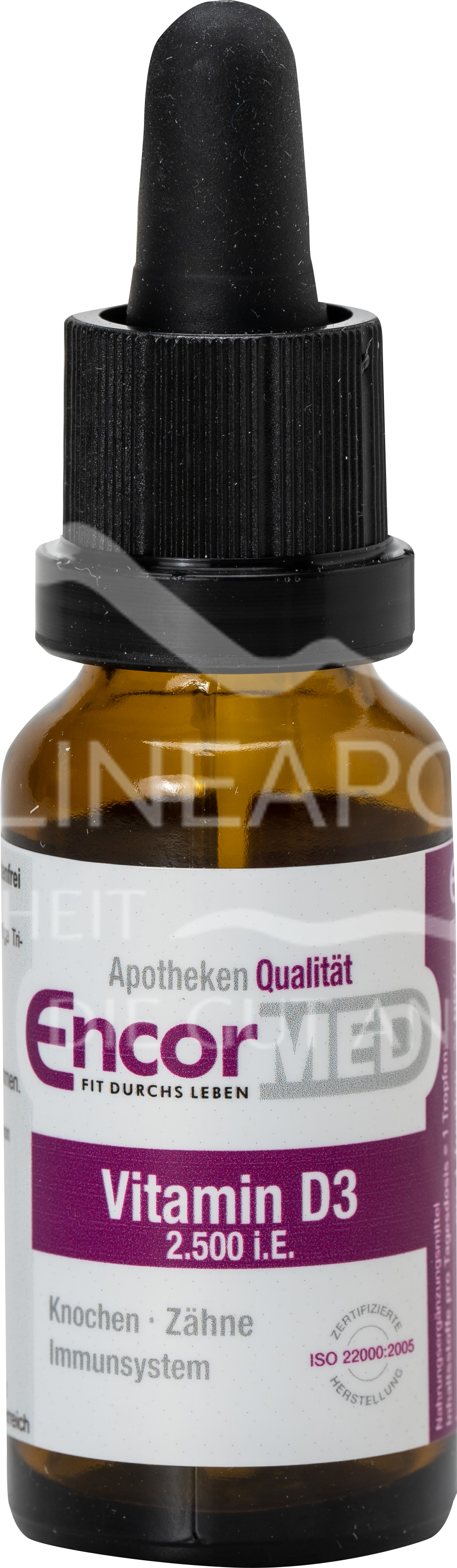 EncorMed Vitamin D3 2.500 i. E. Tropfen