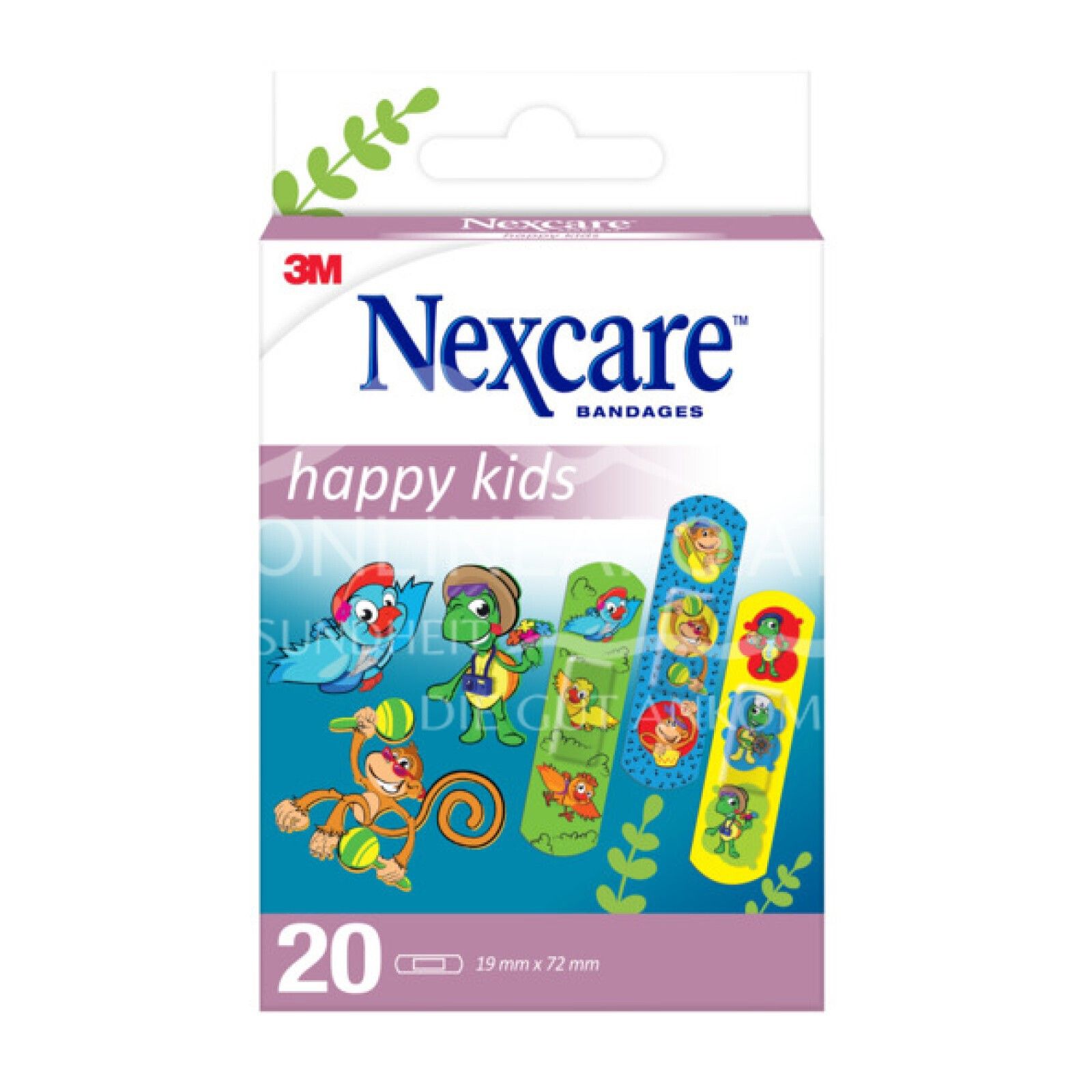 3M Nexcare™ Happy Kids Pflasterstreifen 19 x 72 mm