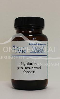 Bioflora Ehrmed Hyaluron Plus Resveratrol Kapseln 