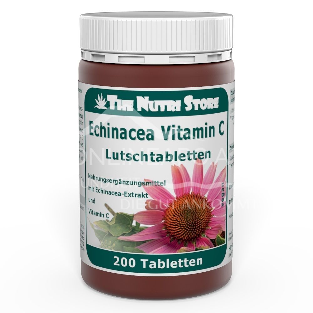 The Nutri Store Echinacea Vitamin C vegan lozenges