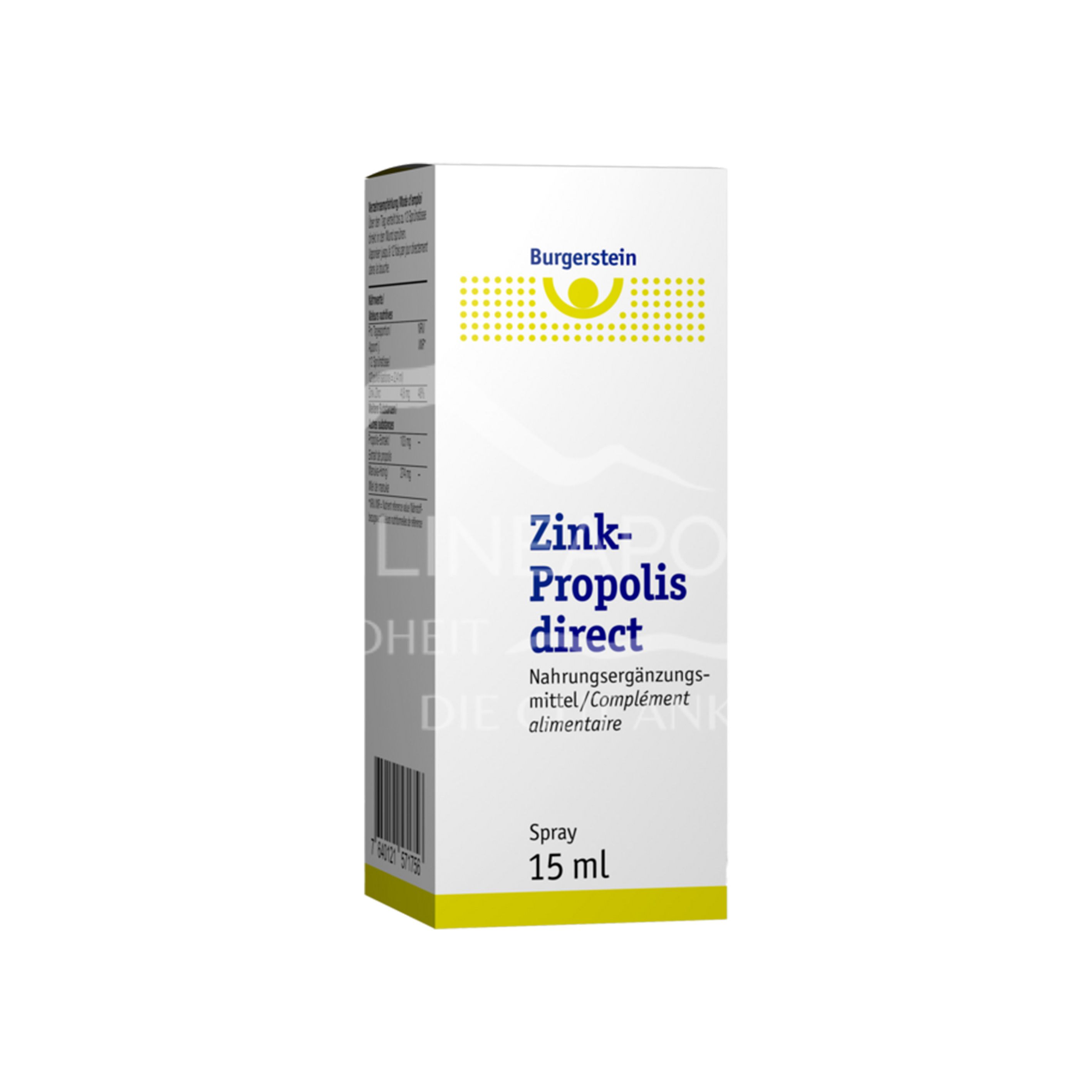Burgerstein Zink-Propolis direct Spray