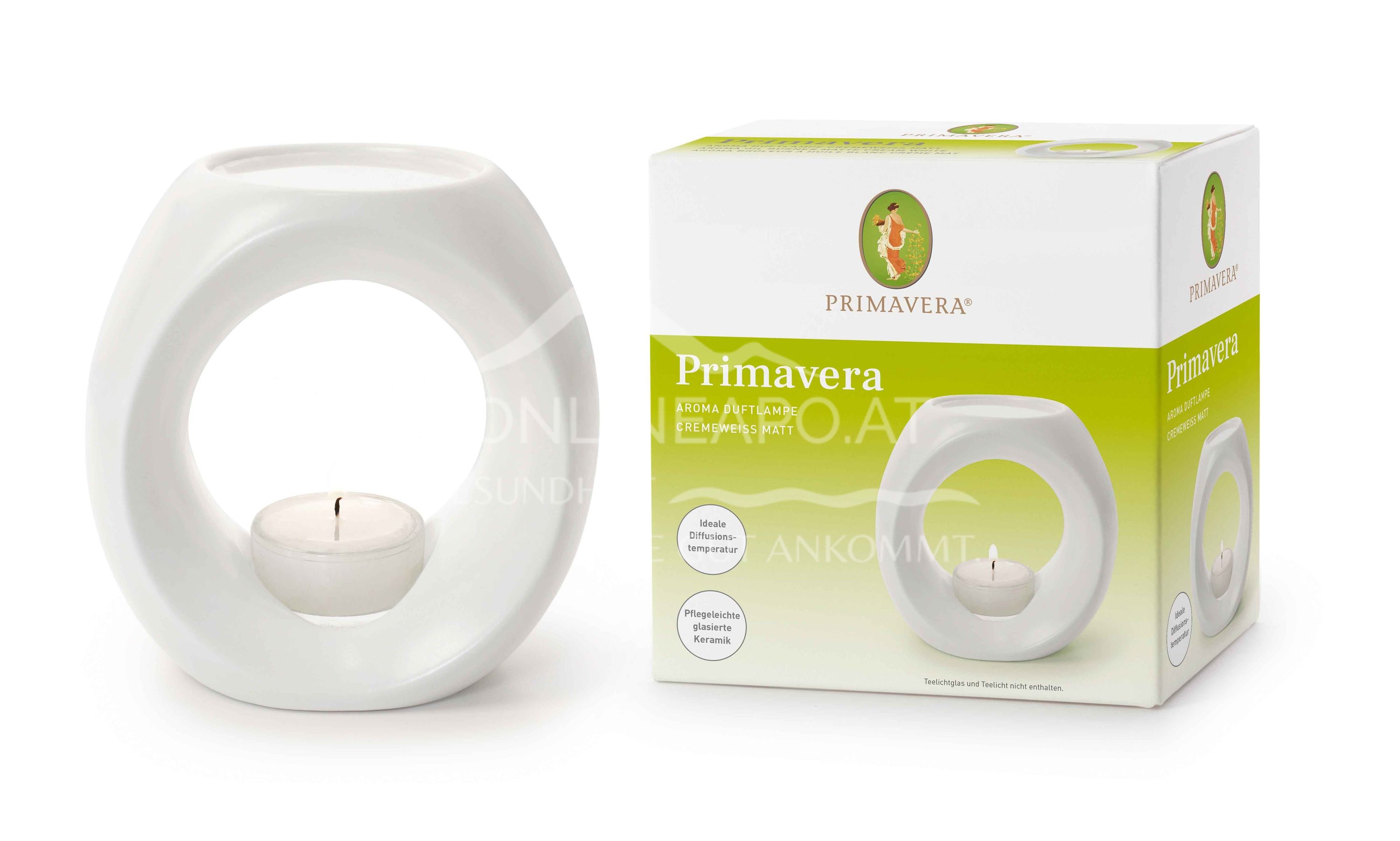 Primavera fragrance lamp Primavera - cream white matt