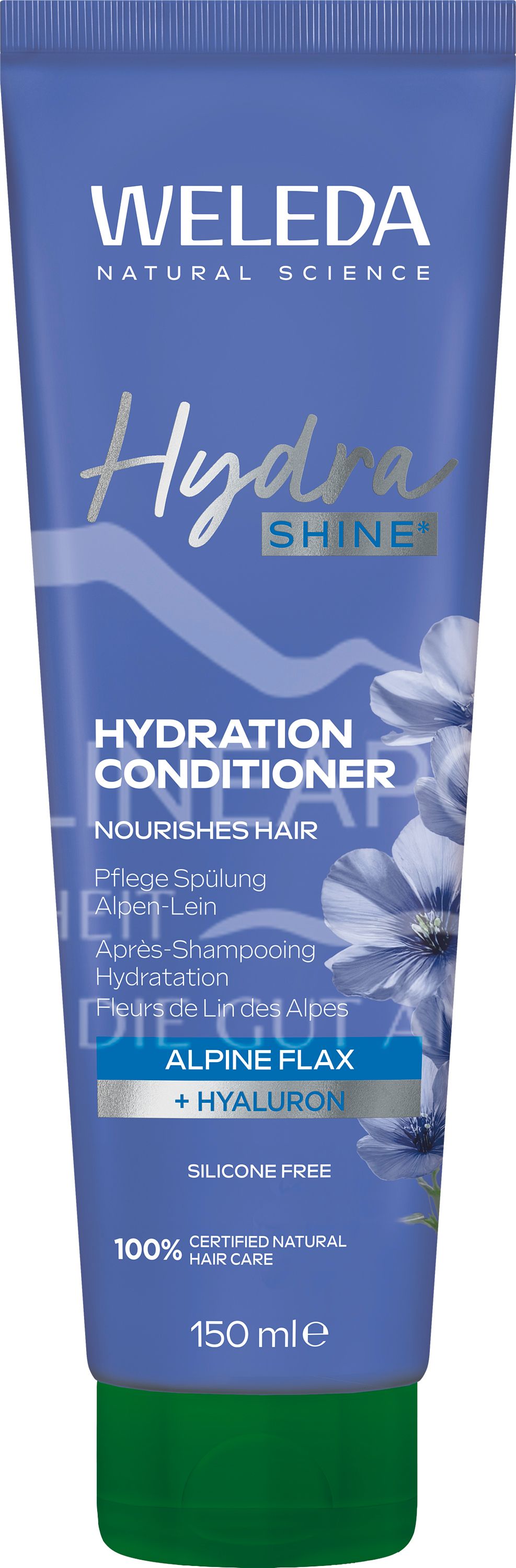 Weleda Hydra Shine Pflege Spülung Alpen Lein
