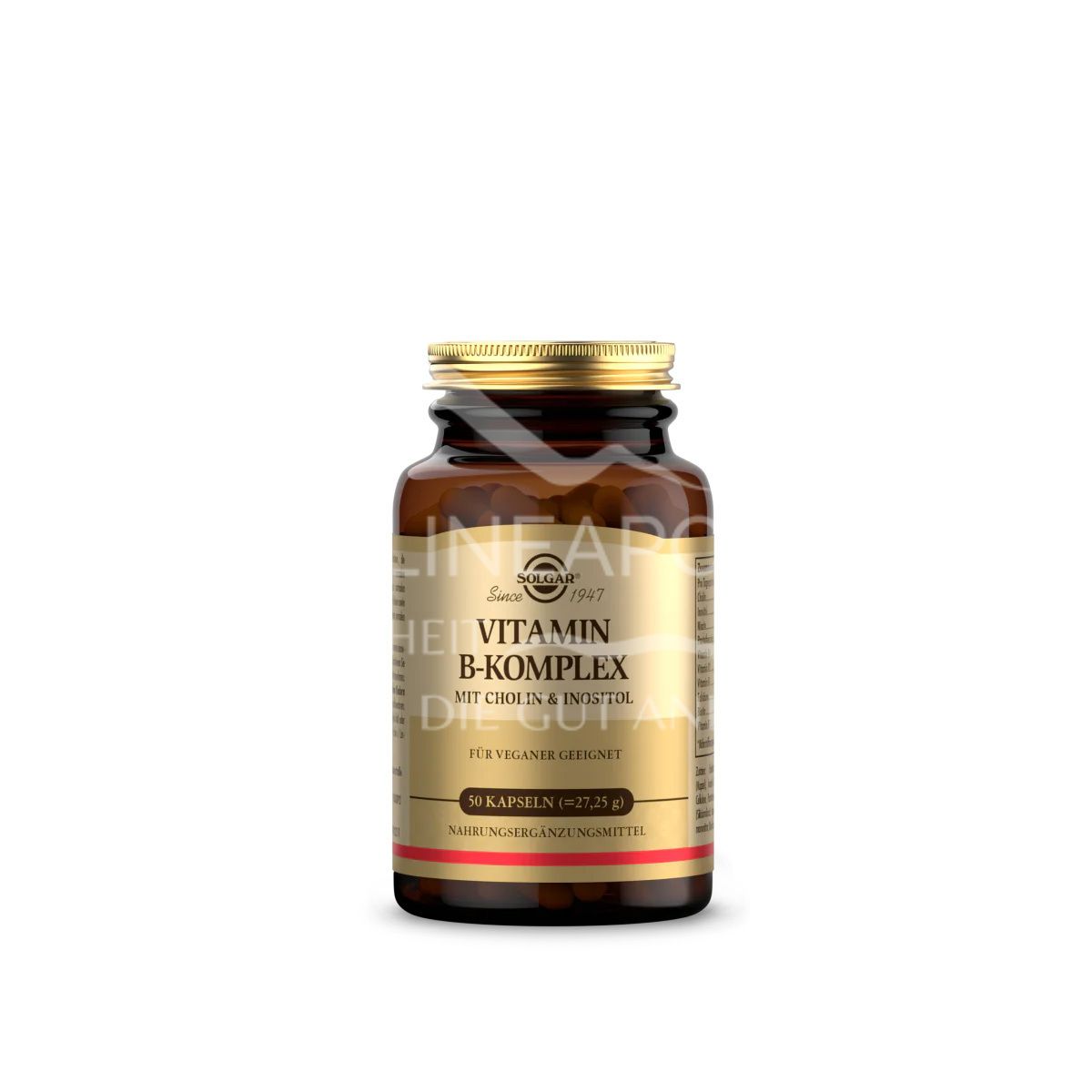 Solgar® Vitamin B-Komplex mit Cholin & Inositol Kapseln