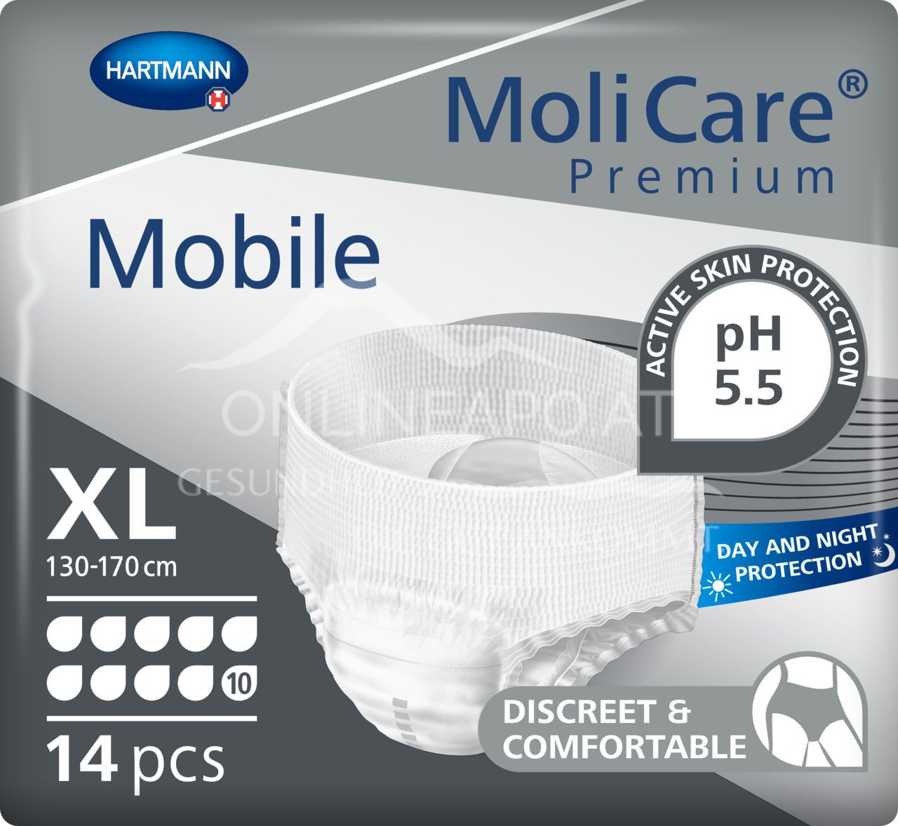 MoliCare® premium Mobile 10 drop incontinence pants - size M