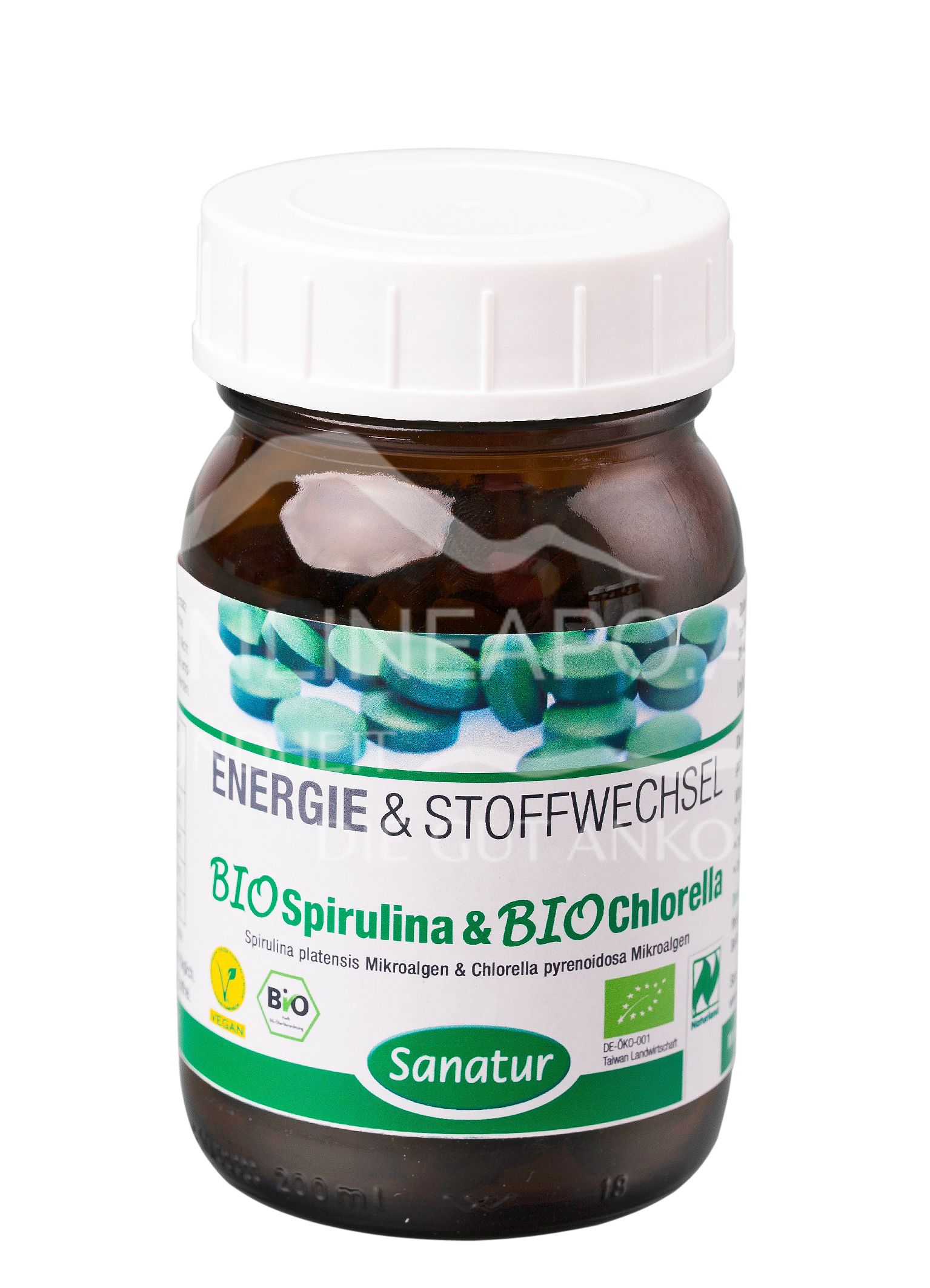 Sanatur BIOSpirulina & BIOChlorella Tabletten