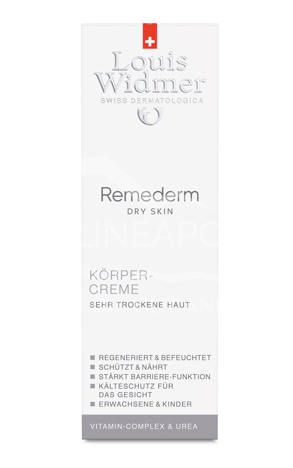 Louis Widmer Remederm Dry Skin Körpercreme - leicht parfümiert