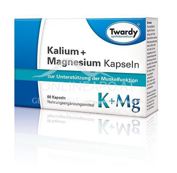 Twardy Kalium + Magnesium Kapseln