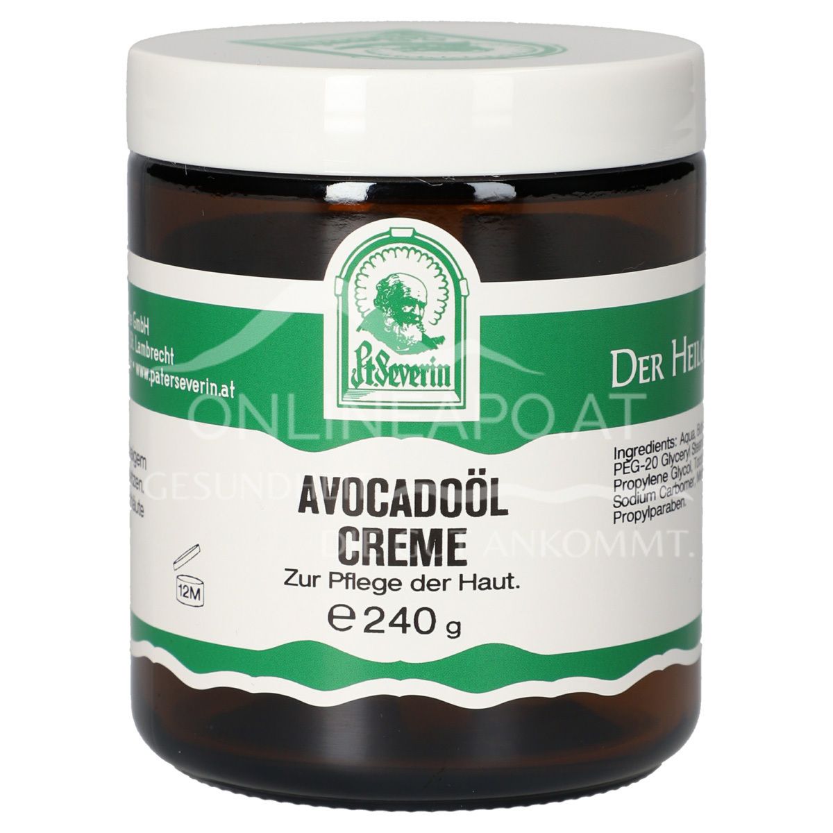 Father Severin Avocado Oil Cream