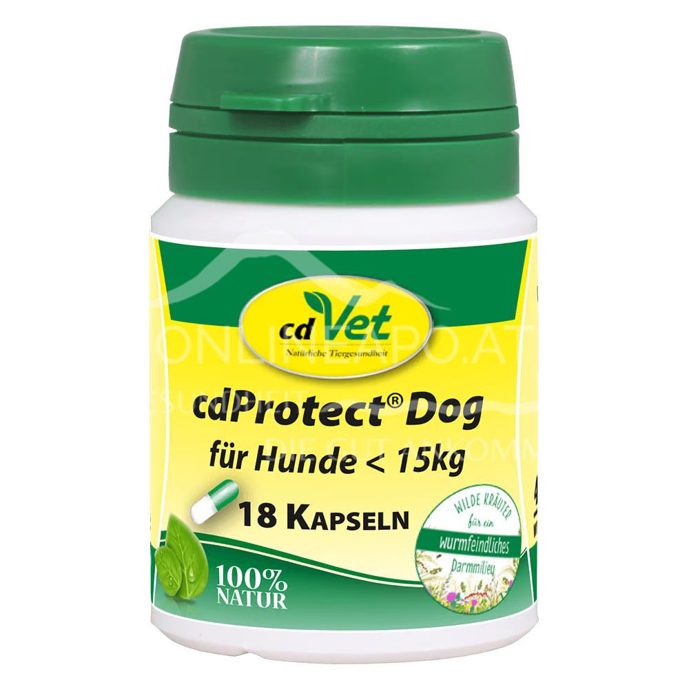 cdVet cdProtect® Dog Kapseln für Hunde (< 15 kg)