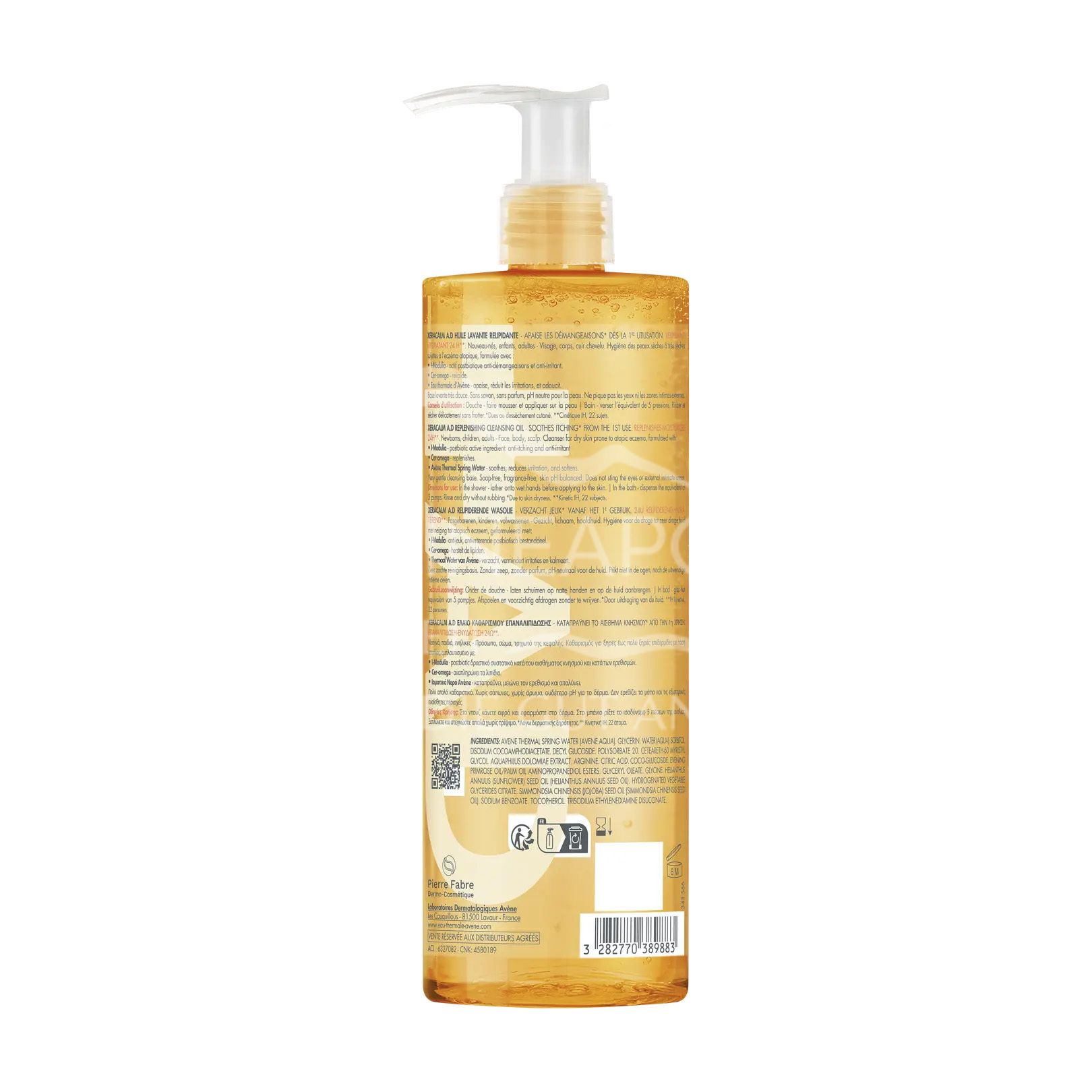 Avène XeraCalm AD Moisturising Cleansing Oil