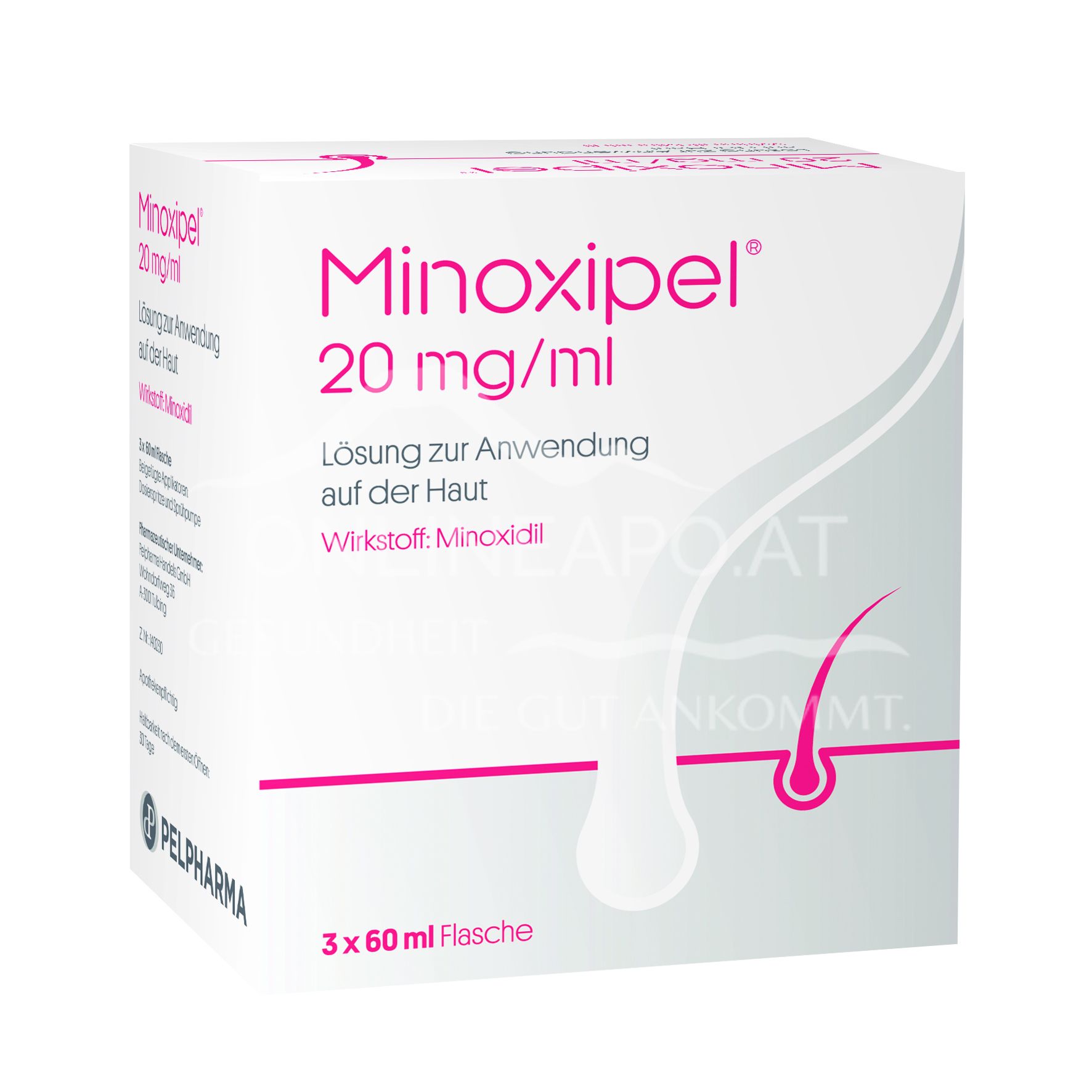 Minoxipel 20 mg/ml Lösung zur Anwendung auf der Haut
