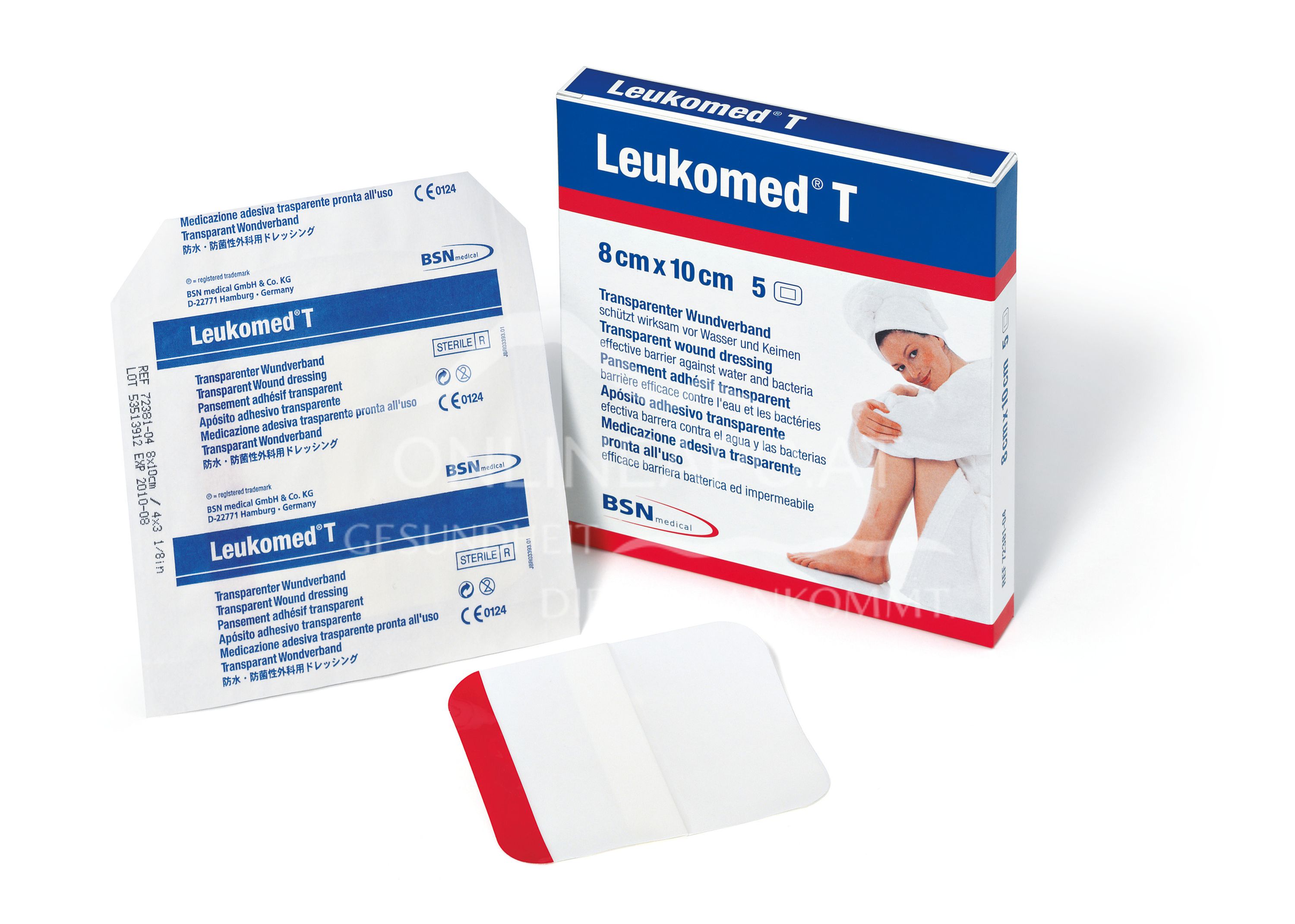 Leukomed ® T steriler transparenter Wundverband 8 x 10 cm