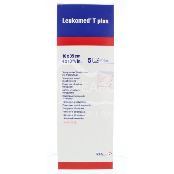 Leukomed ® T plus Transparent wound dressing with wound pad 10 x 35 cm