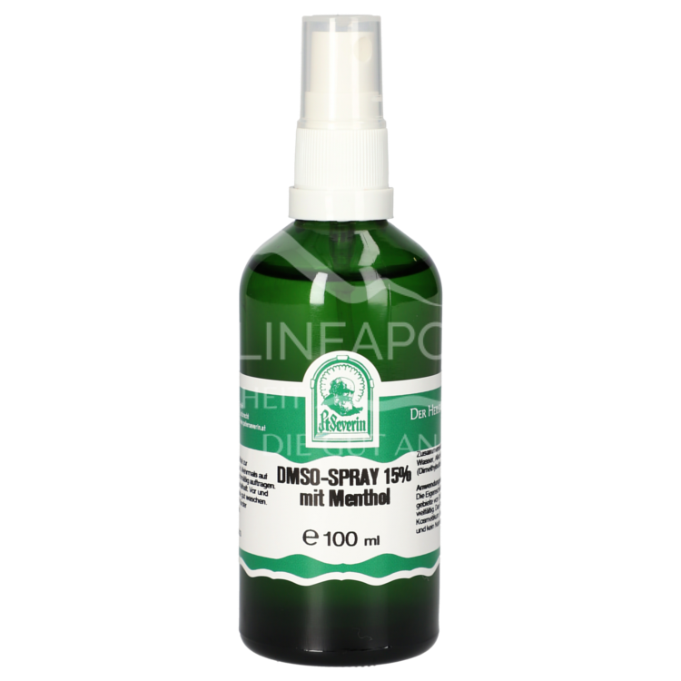 Father Severin DMSO spray 15% with menthol