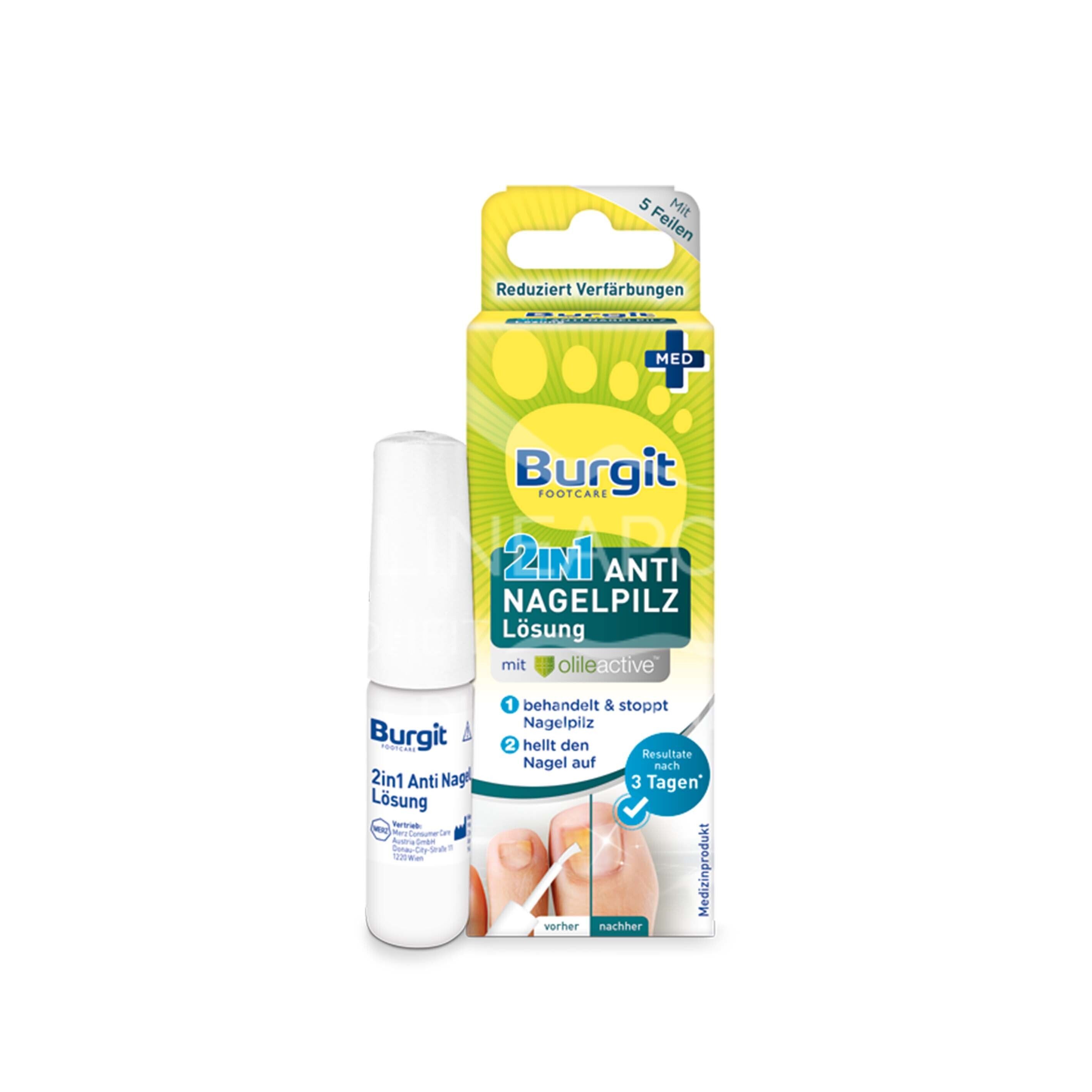 Burgit 2in1 Anti Nagelpilz Lösung*
