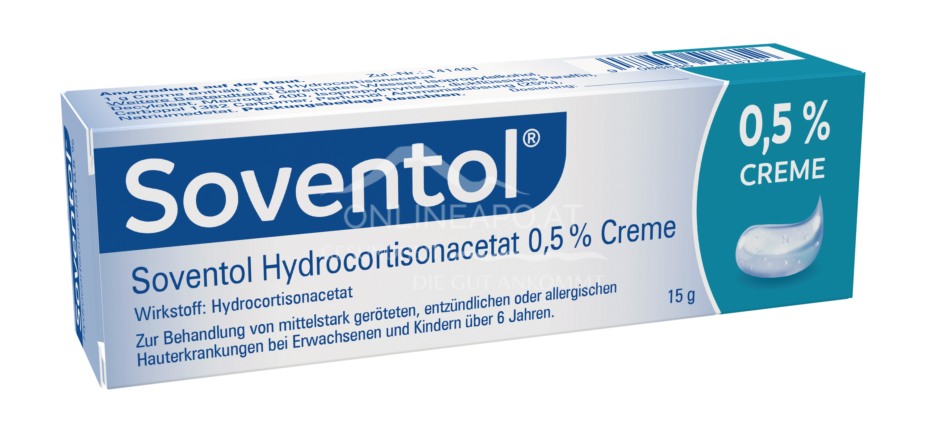 Soventol Hydrocortisonacetat 0,5 % Creme