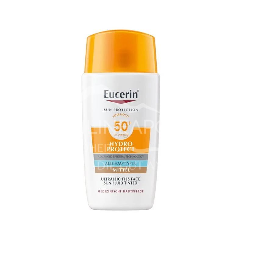 Eucerin Hydro Protect Ultraleichtes Sun Fluid Tinted LSF 50+ Mittel