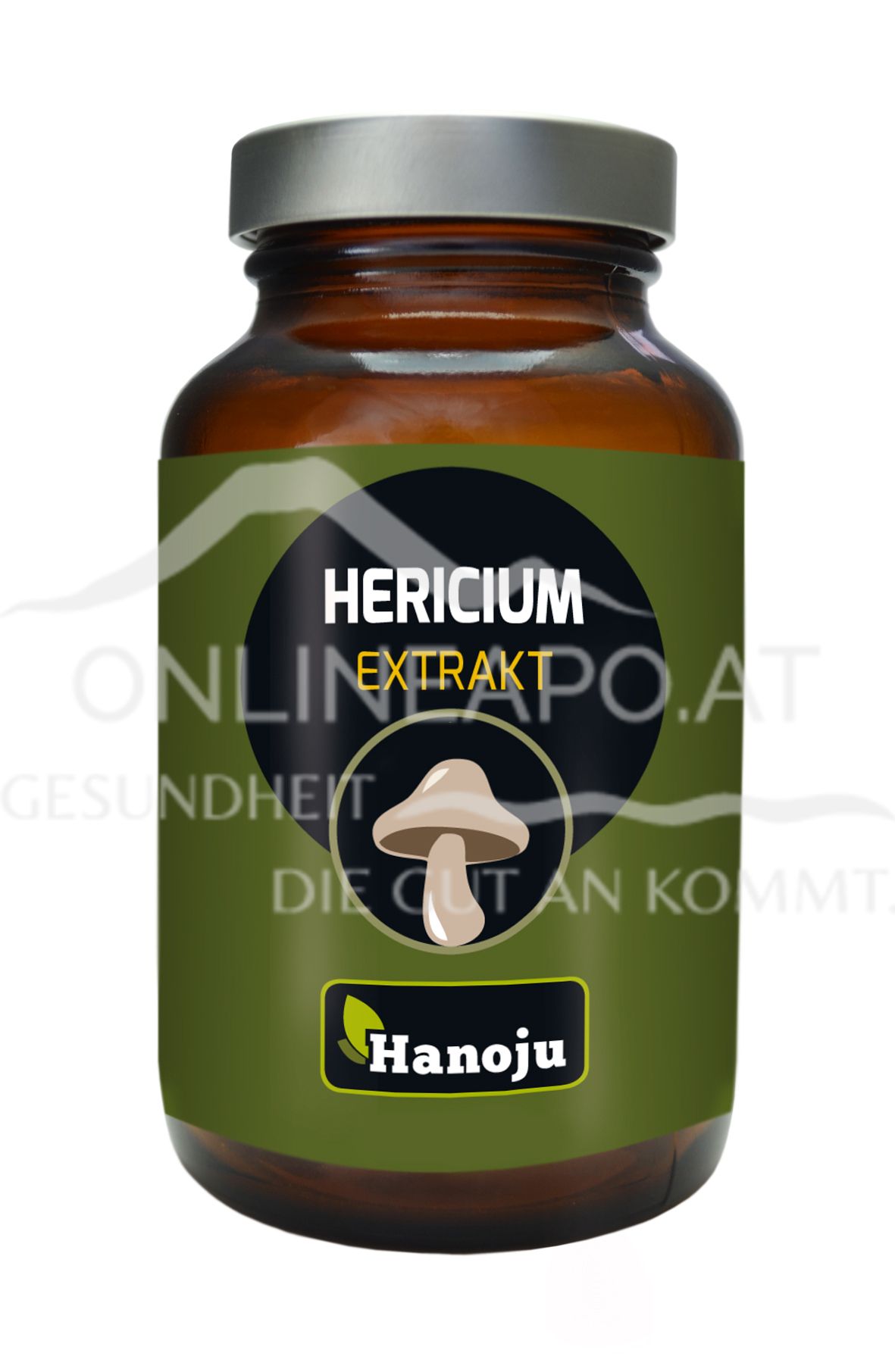 Hanoju Hericium mushroom extract 400 mg 90