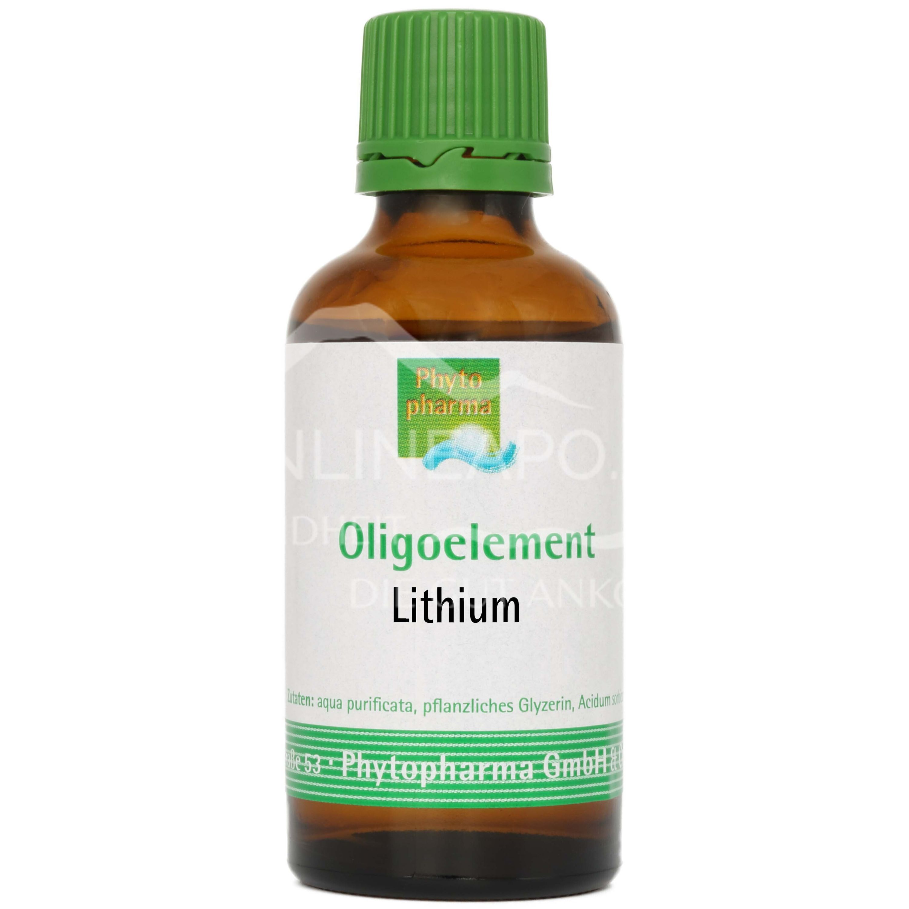 Phytopharma Oligoelemente Lithium Tropfen