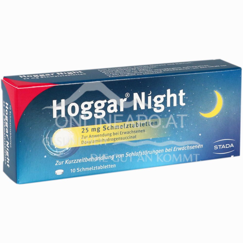 Hoggar Night 25 mg Schmelztabletten