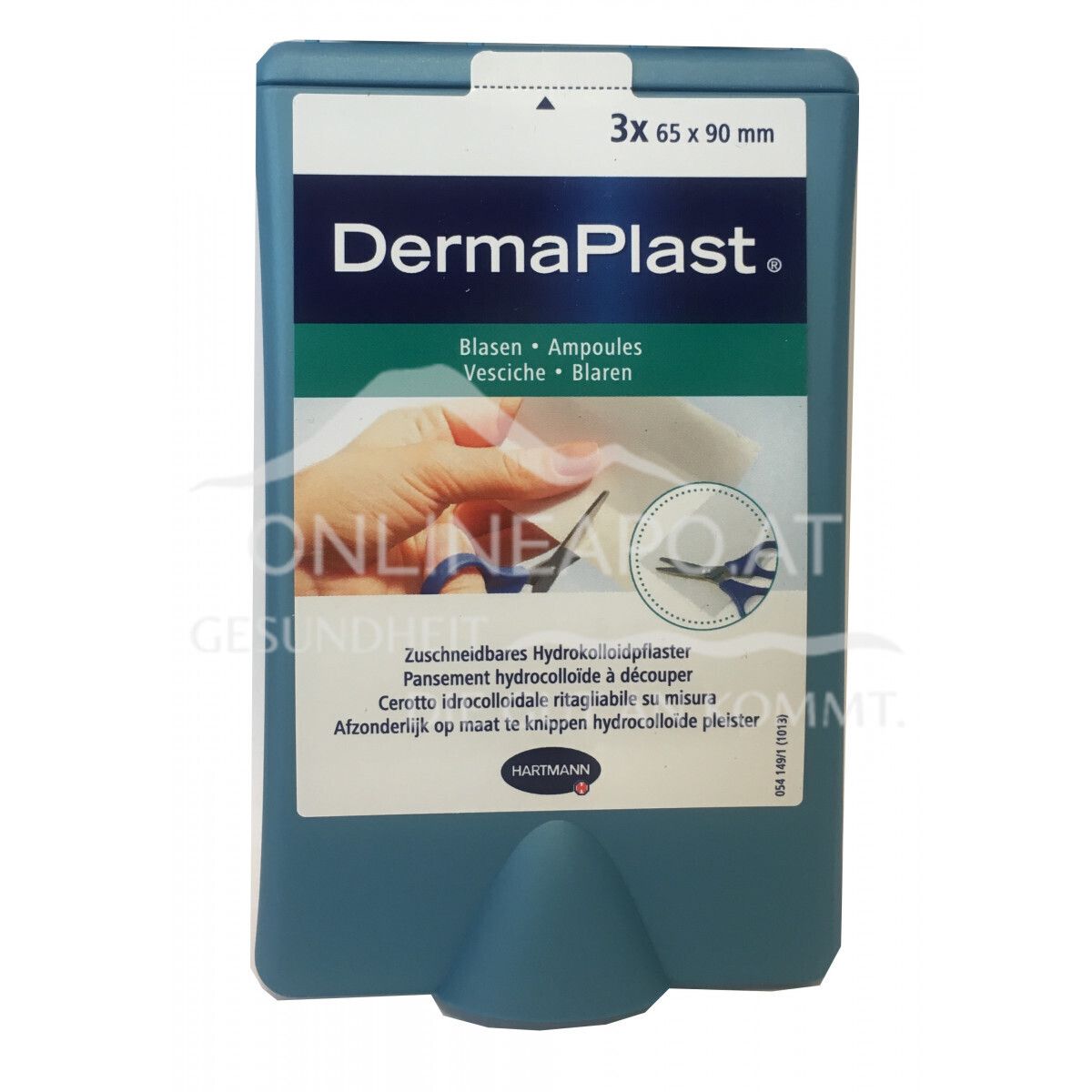 DermaPlast® Blasenpflaster zuschneidbar 65 x 90mm