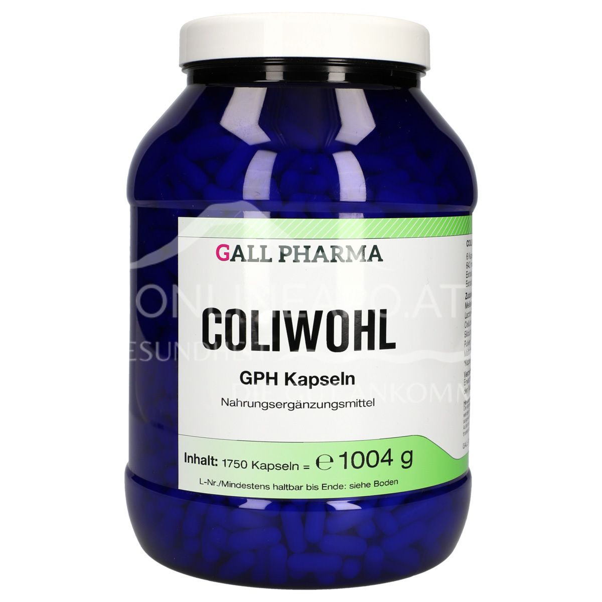 Gall Pharma ColiWohl capsules