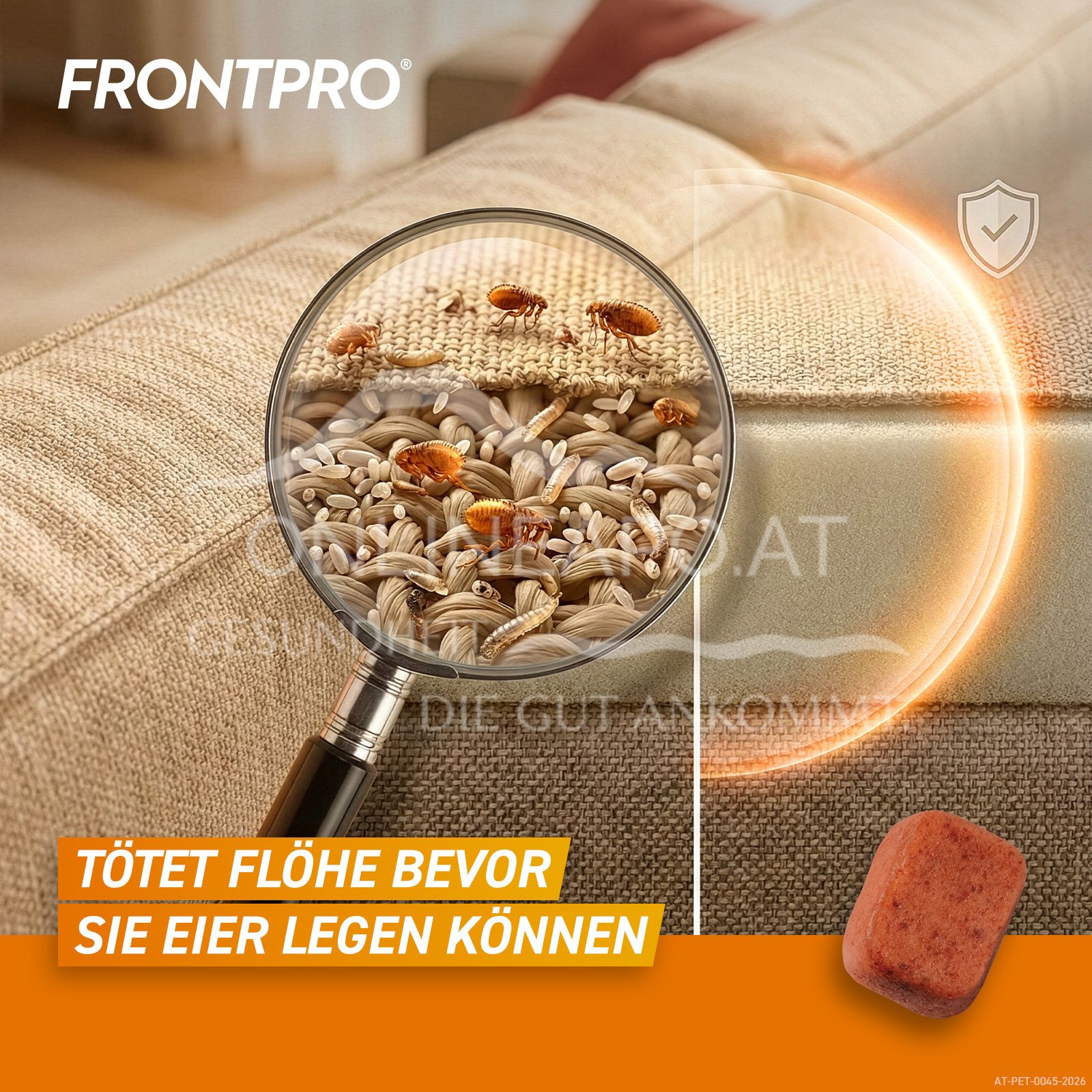 FRONTPRO® 68 mg chewable tablets for dogs > 10 - 25 kg