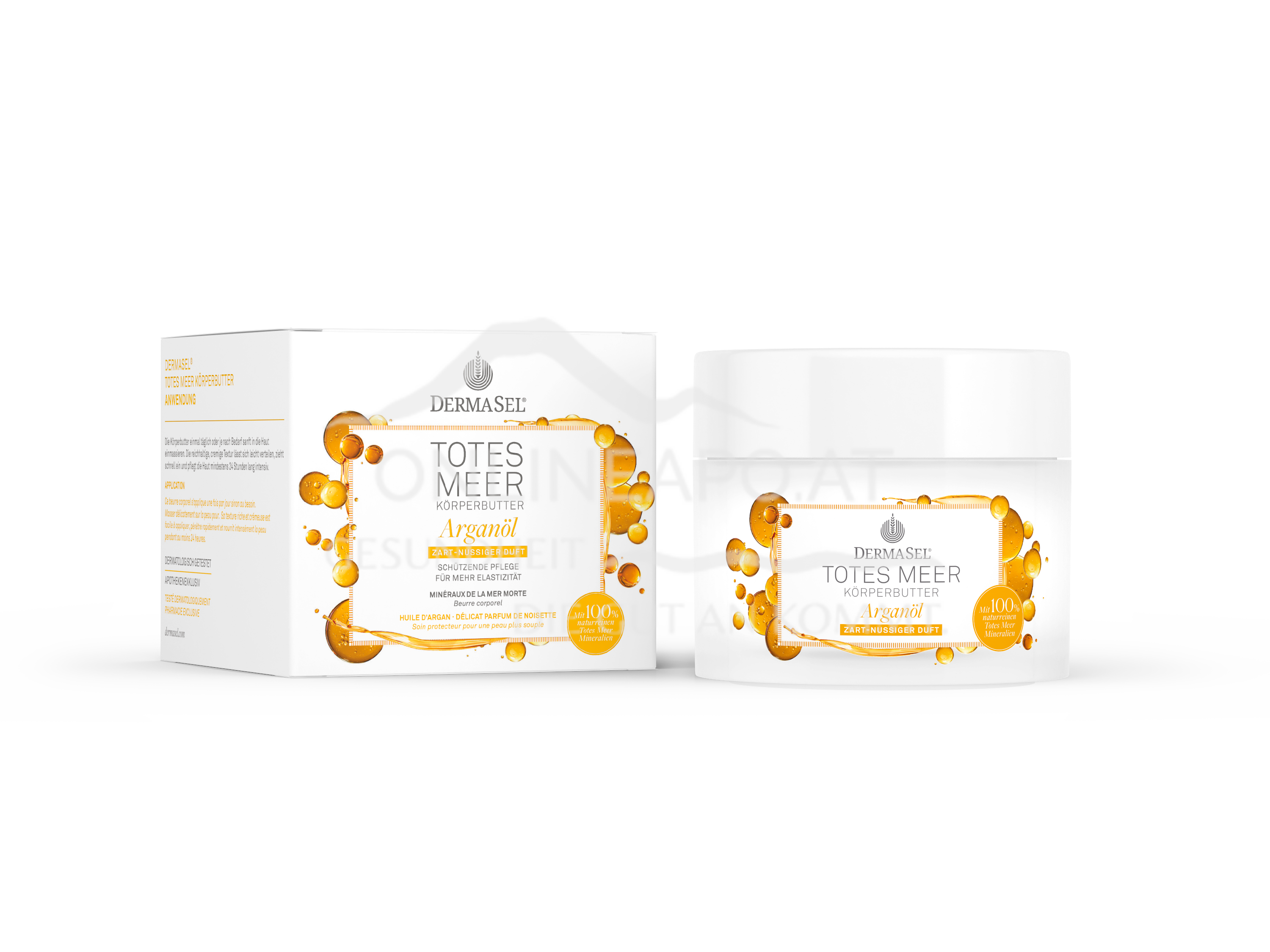 DermaSel® Dead Sea Body Butter Argan Oil