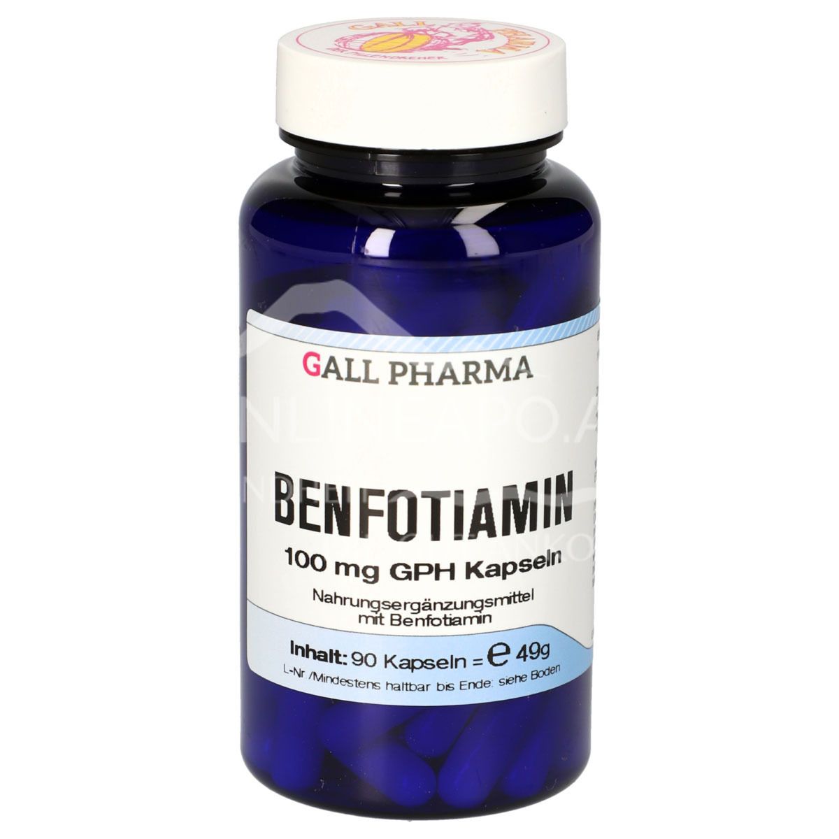 Gall Pharma Benfotiamin 100 mg Kapseln