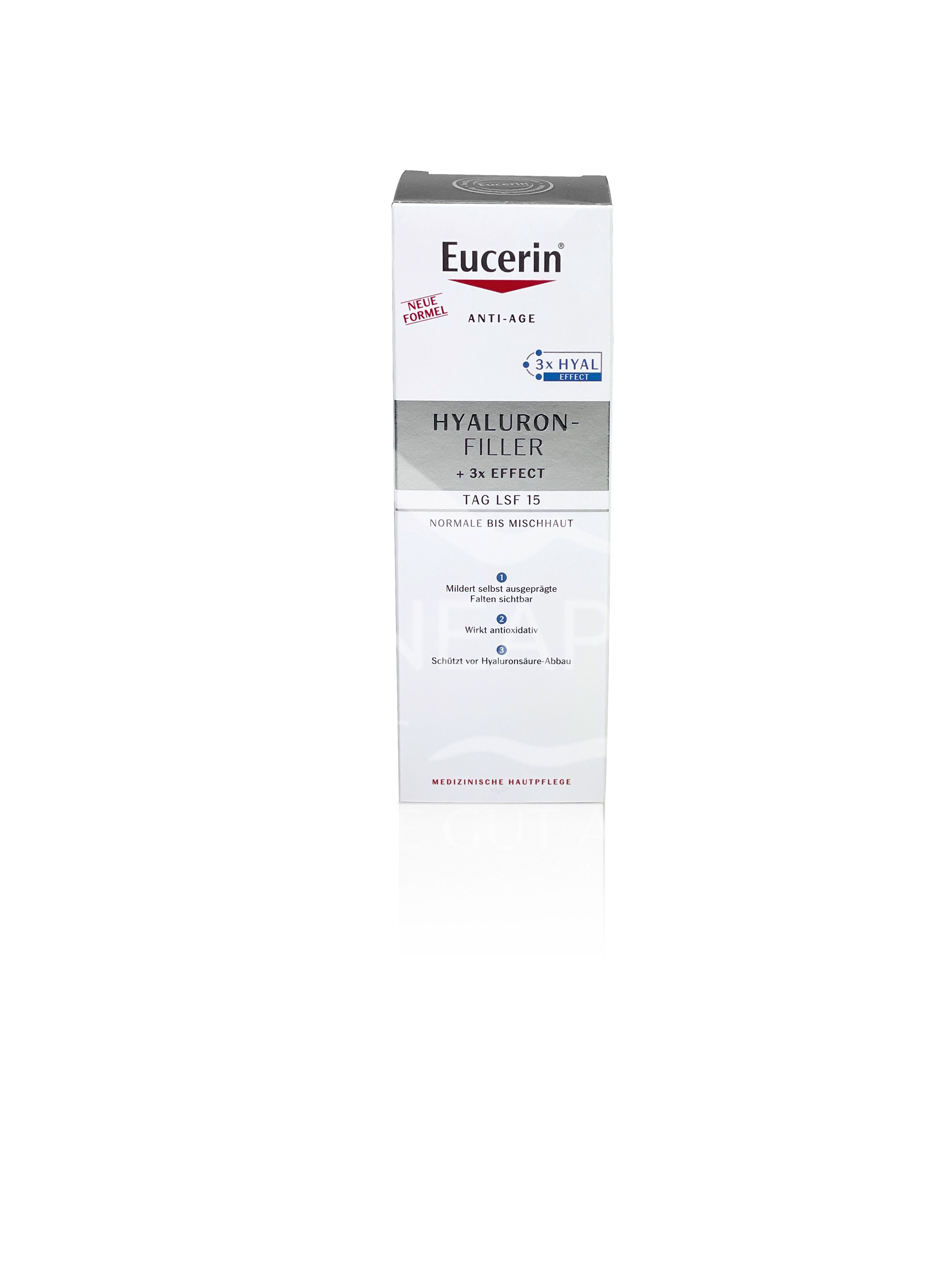 Eucerin® HYALURON-FILLER Tagespflege für normale Haut bis Mischhaut