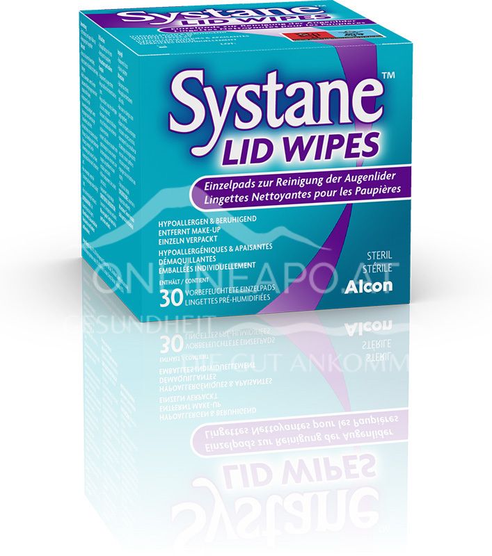 Systane® LID-CARE® cleansing wipes