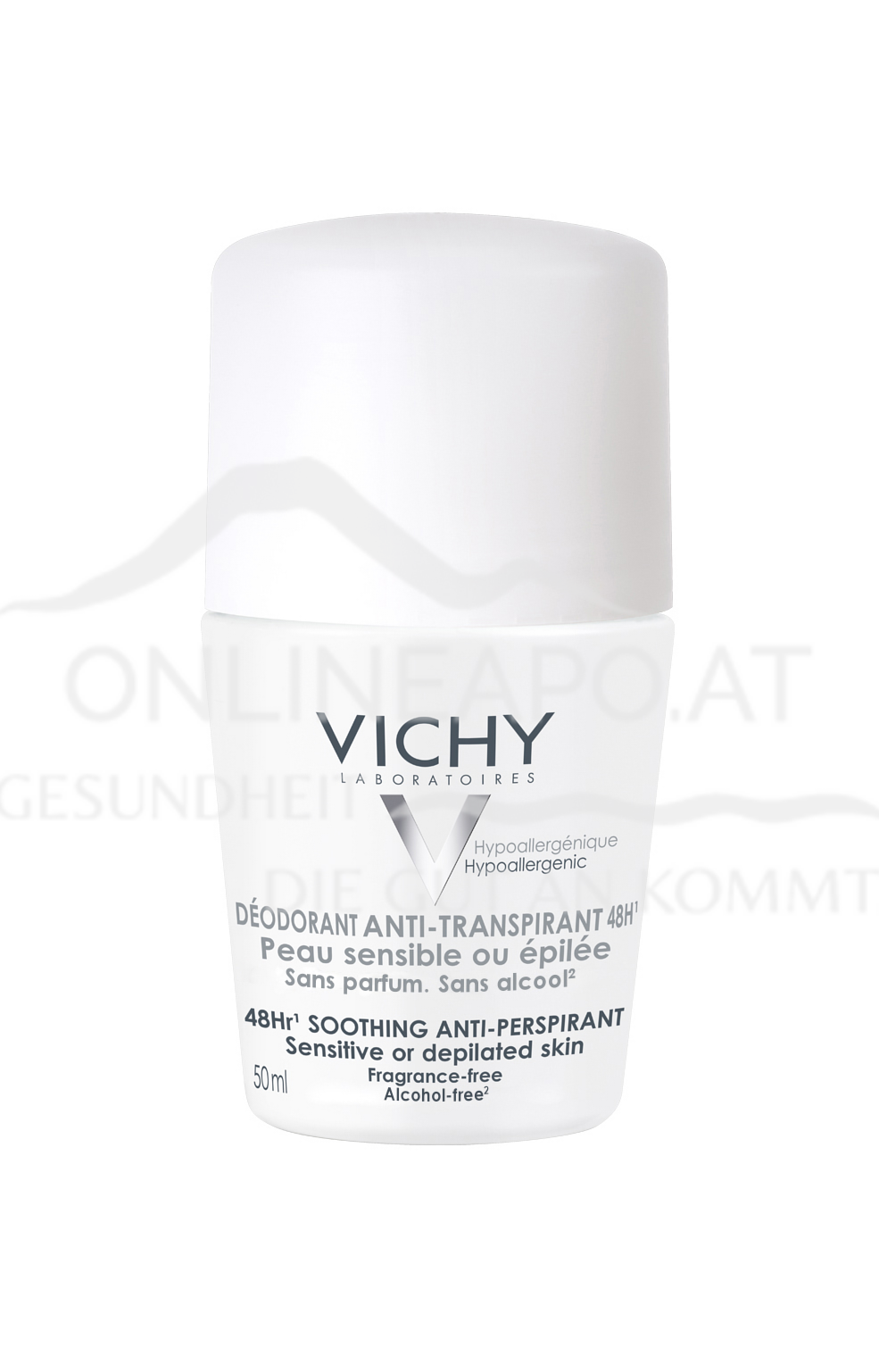 VICHY Deo Roll-On Anti-Transpirant sensible Haut 48h