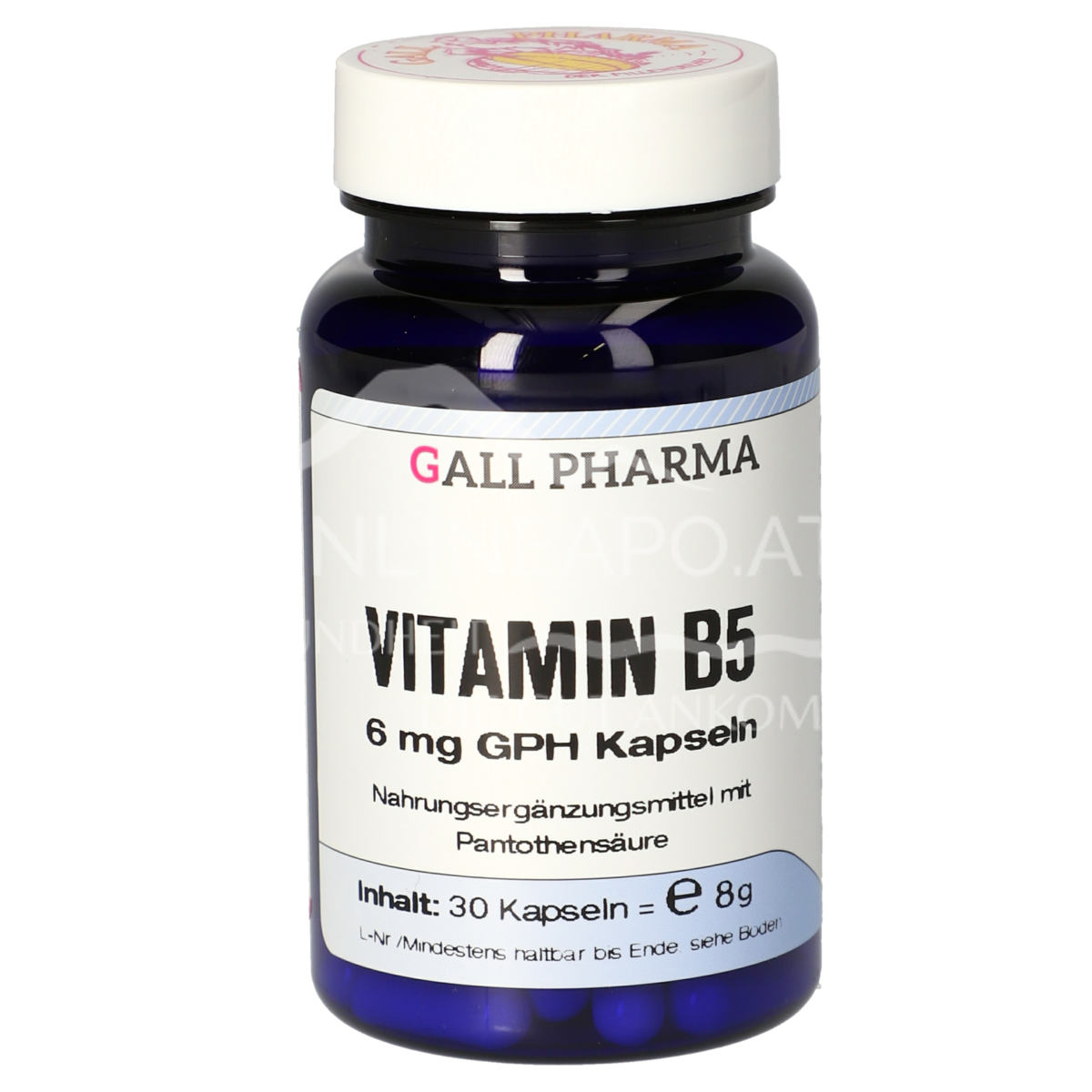 Gall Pharma Vitamin B5 6 mg Kapseln