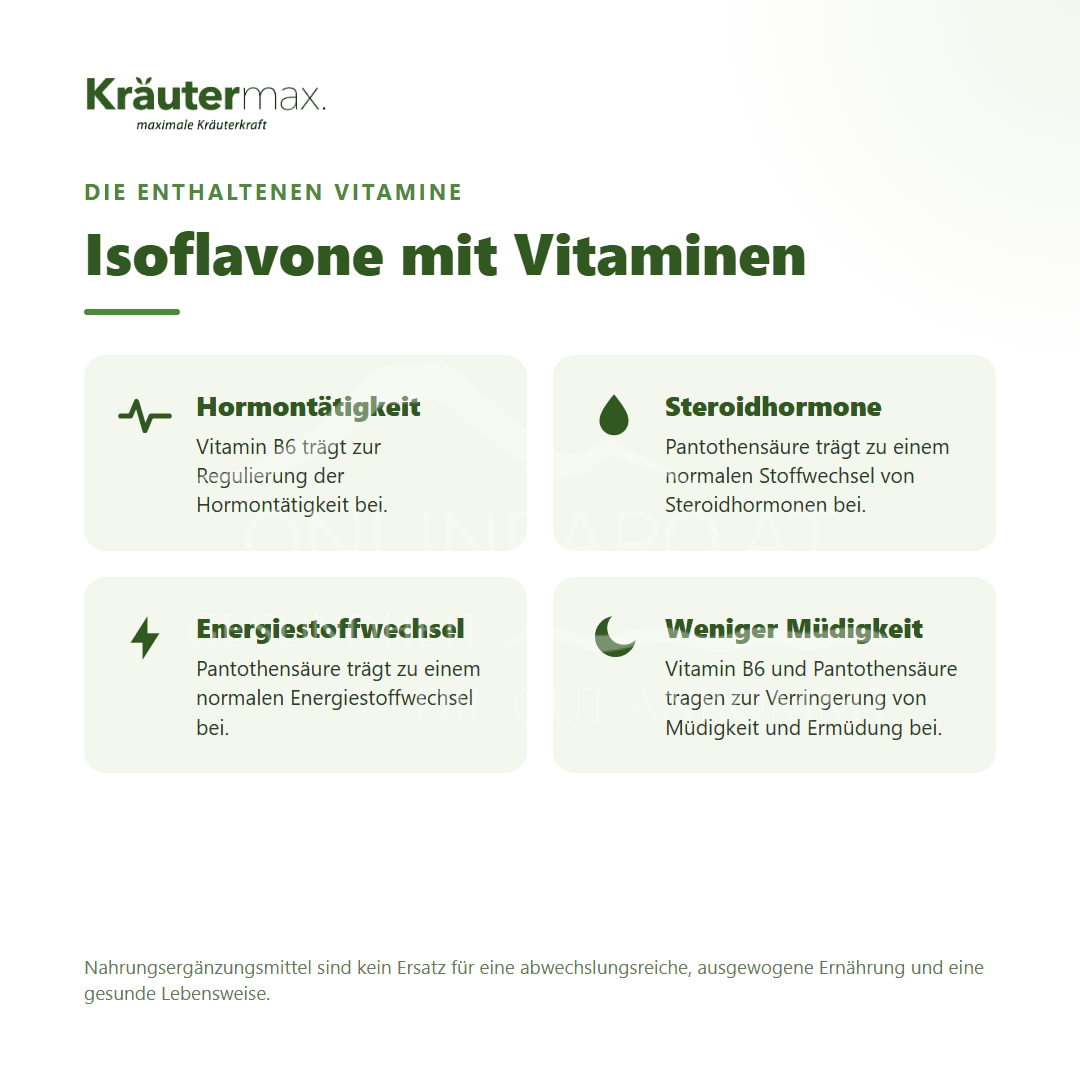 Kräutermax Isoflavon plus Kapseln