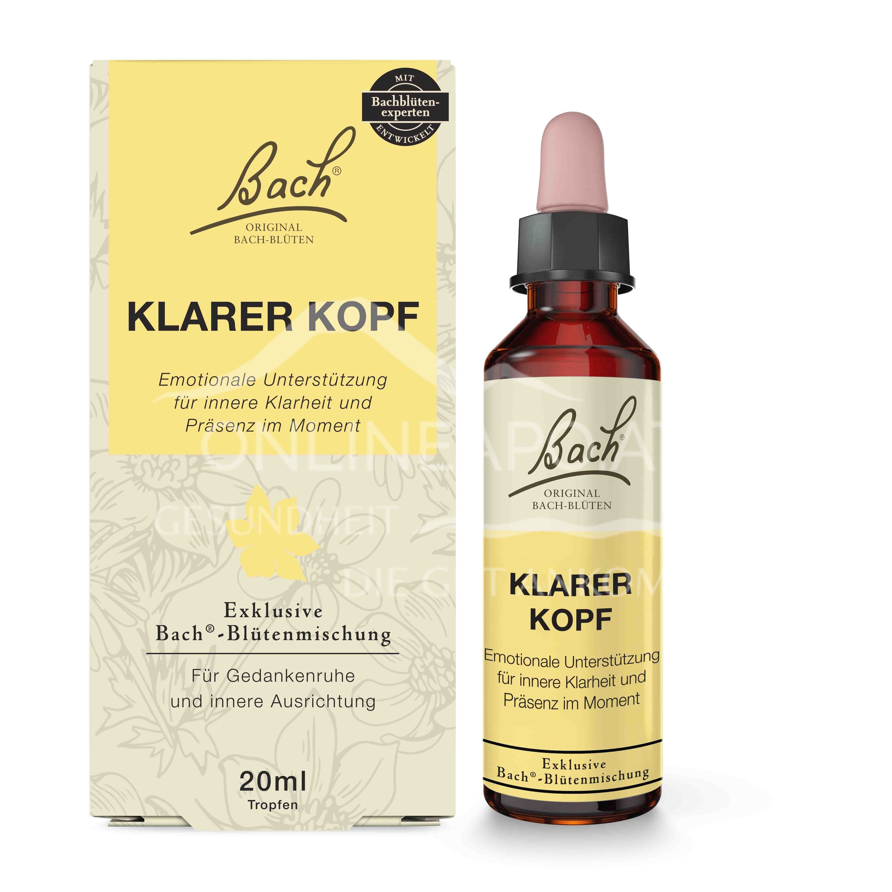 Bach® Blütenmischung KLARER KOPF Tropfen