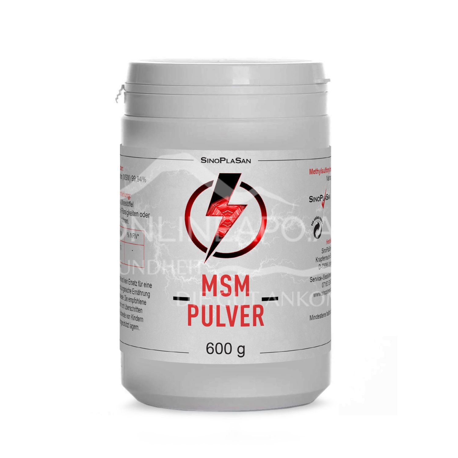 SinoPlaSan MSM Pulver