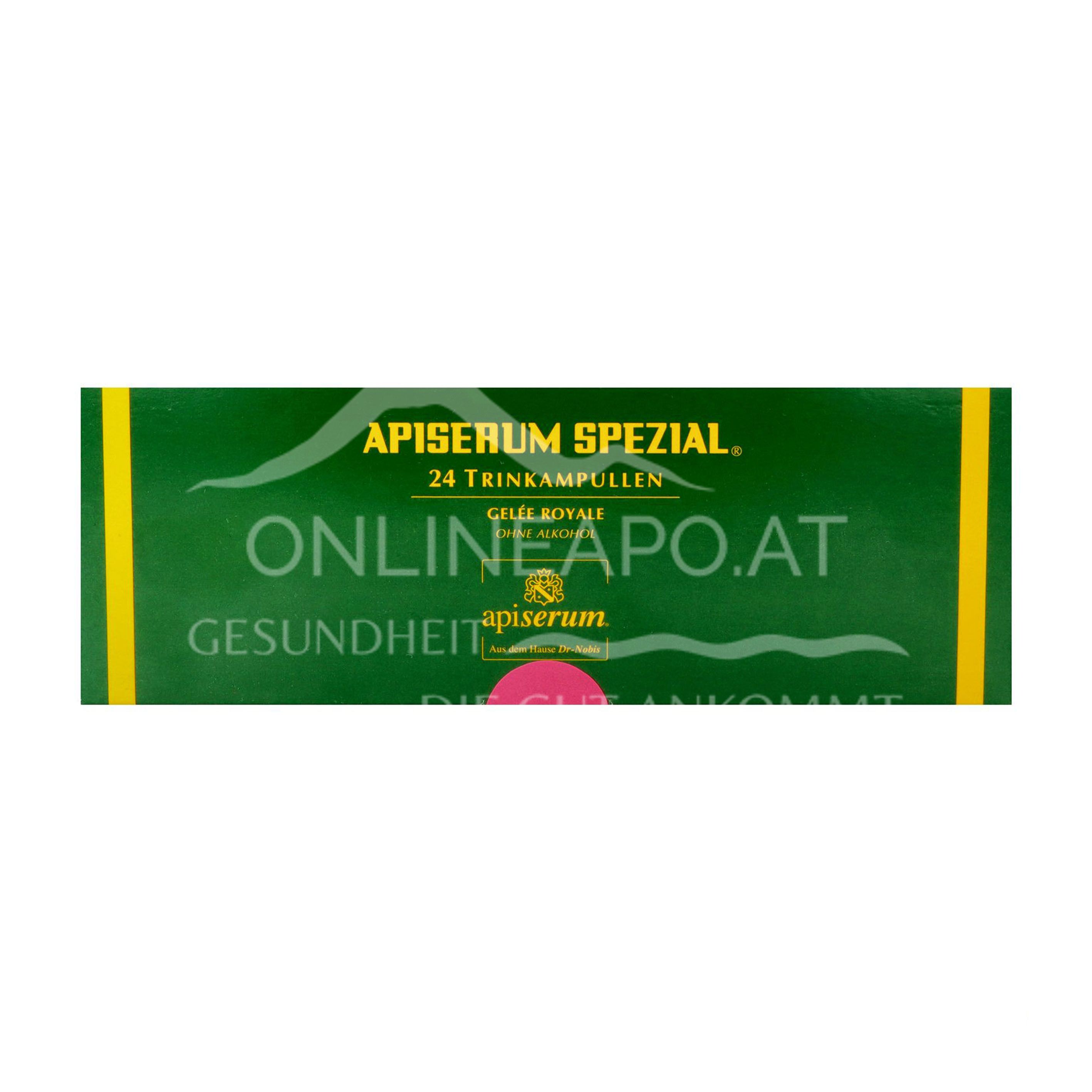APISERUM SPEZIAL® Trinkampullen mit Gelée Royale - ohne Alkohol