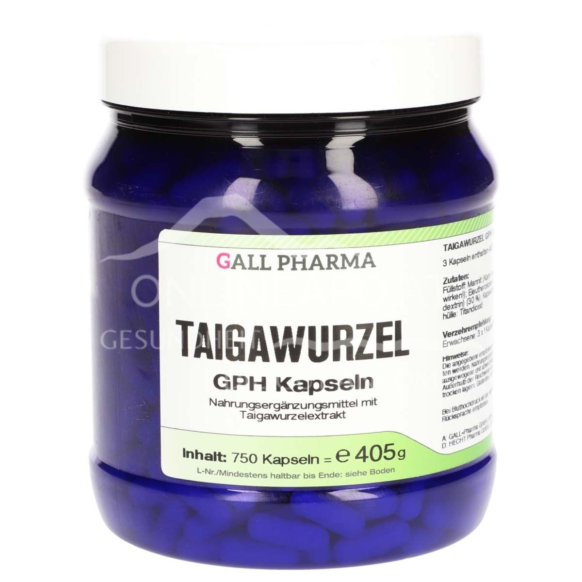 Taiga Root Powder Gall Pharma Taiga root capsules | delivered fast and affordable